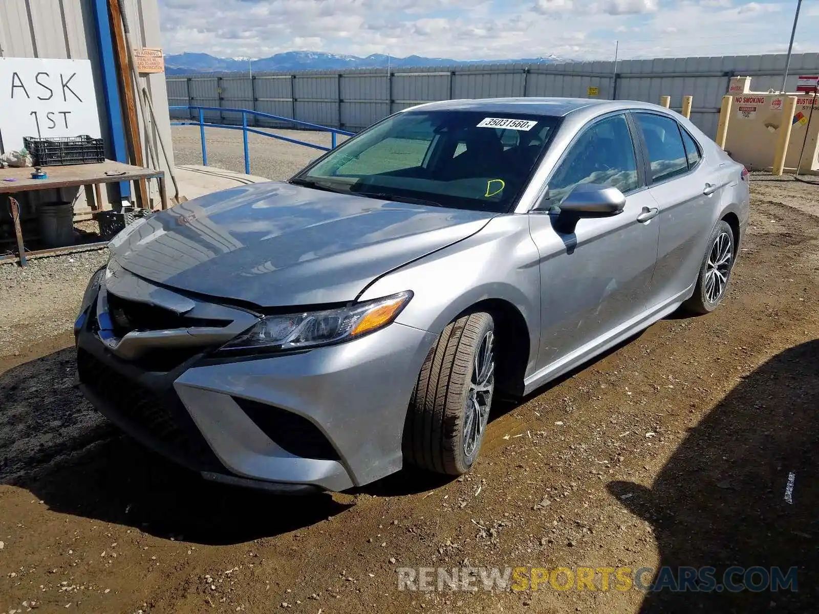 2 Photograph of a damaged car 4T1G11AK4LU910597 TOYOTA CAMRY 2020