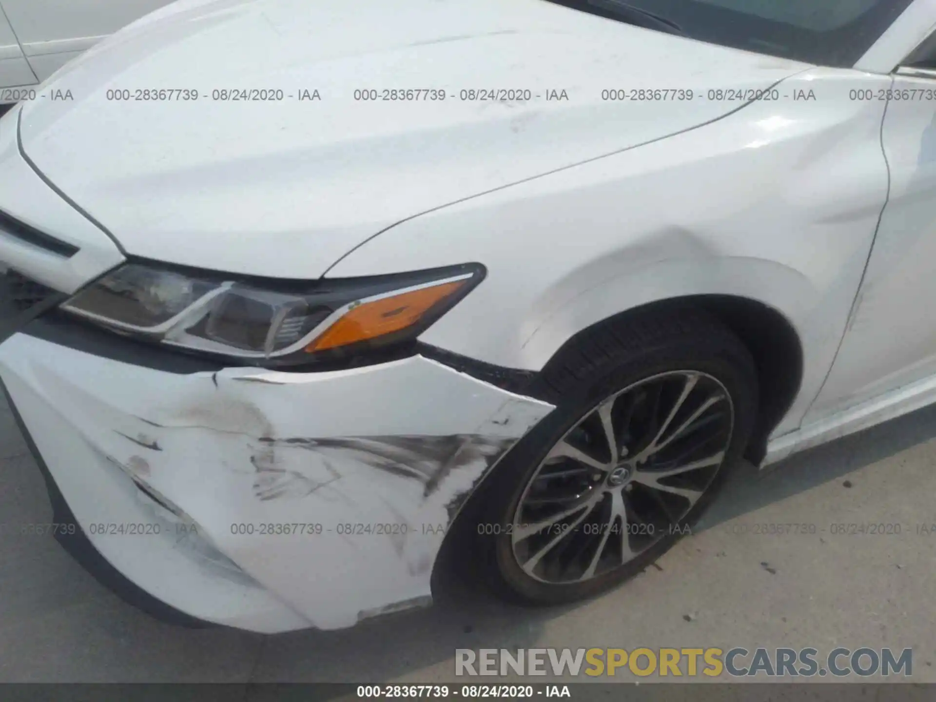 6 Photograph of a damaged car 4T1G11AK4LU918800 TOYOTA CAMRY 2020