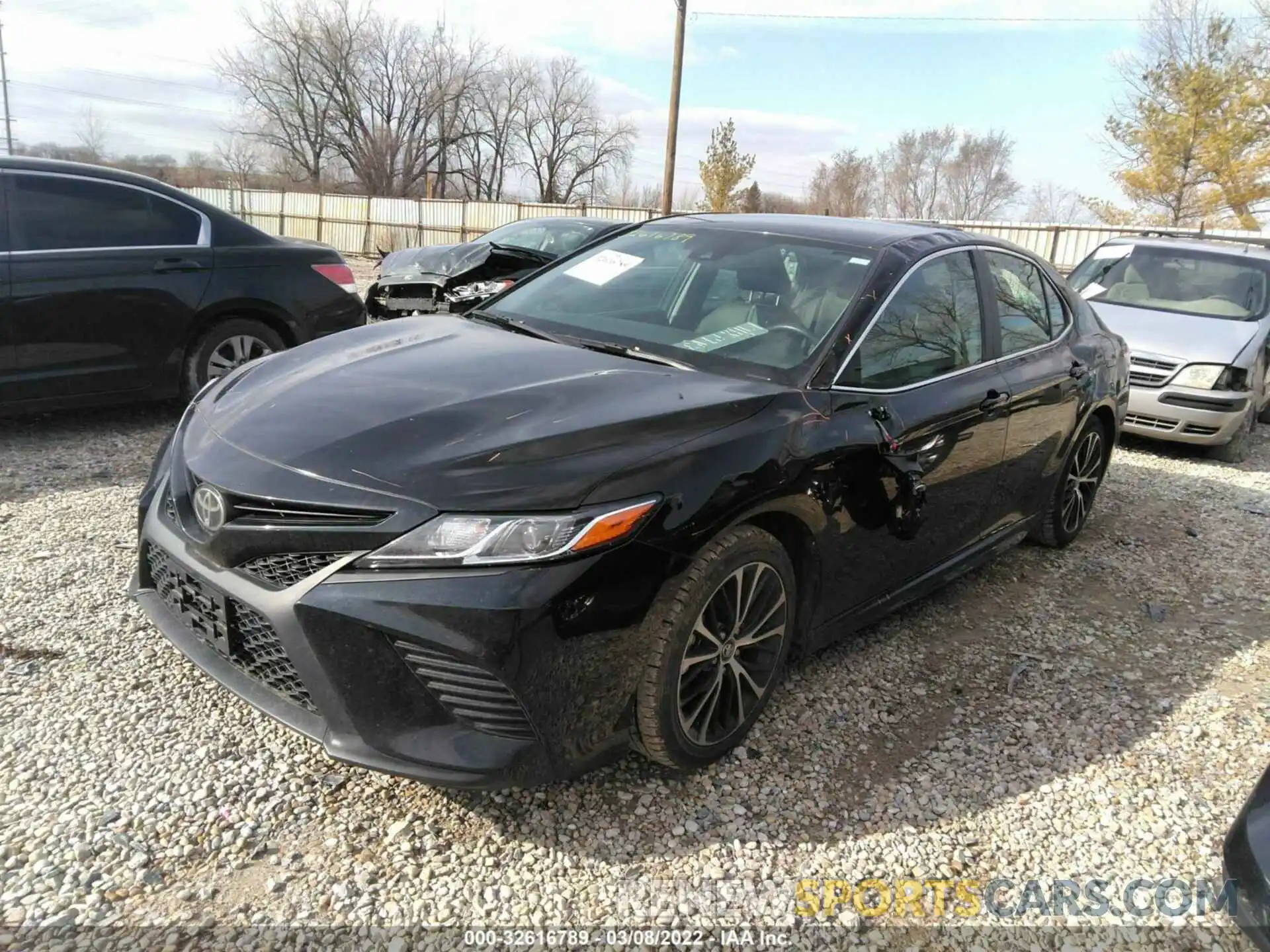 2 Photograph of a damaged car 4T1G11AK4LU923589 TOYOTA CAMRY 2020