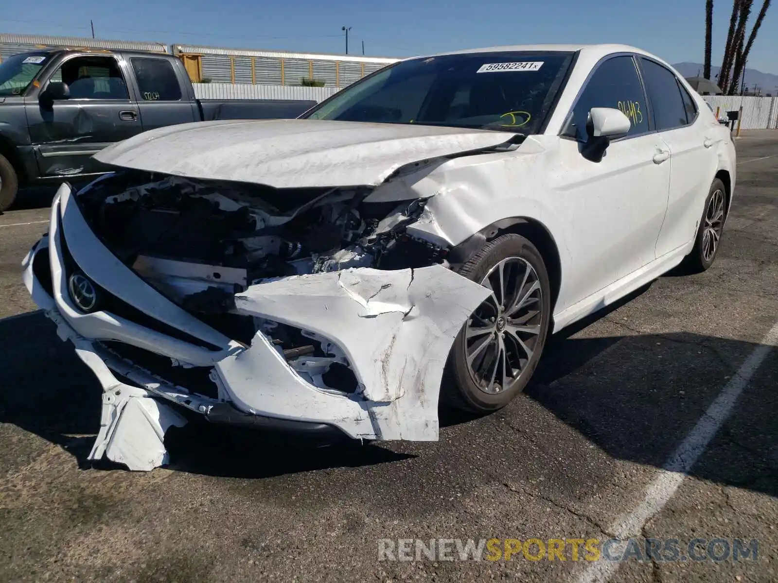 2 Photograph of a damaged car 4T1G11AK4LU924760 TOYOTA CAMRY 2020