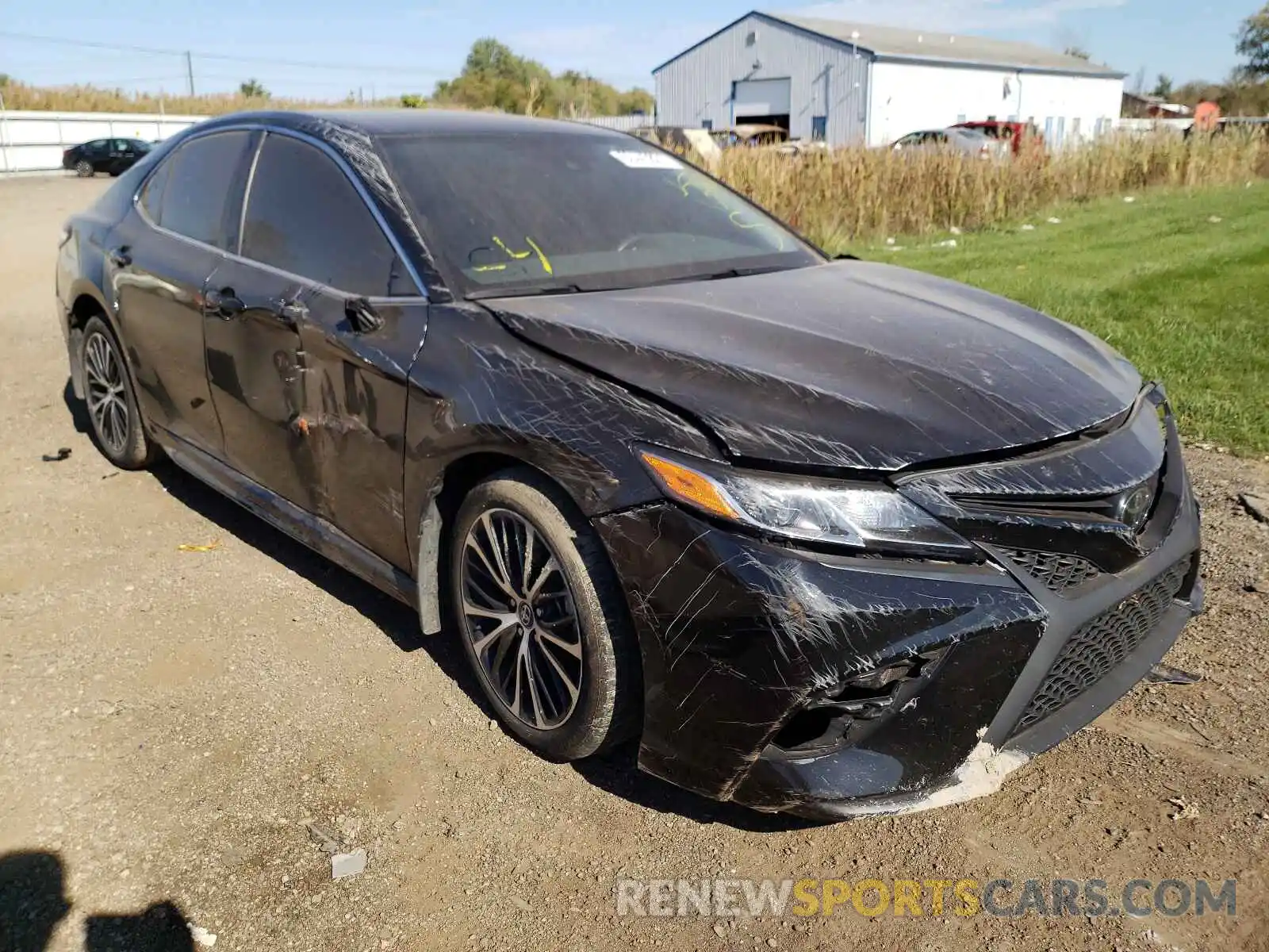 1 Photograph of a damaged car 4T1G11AK4LU927268 TOYOTA CAMRY 2020