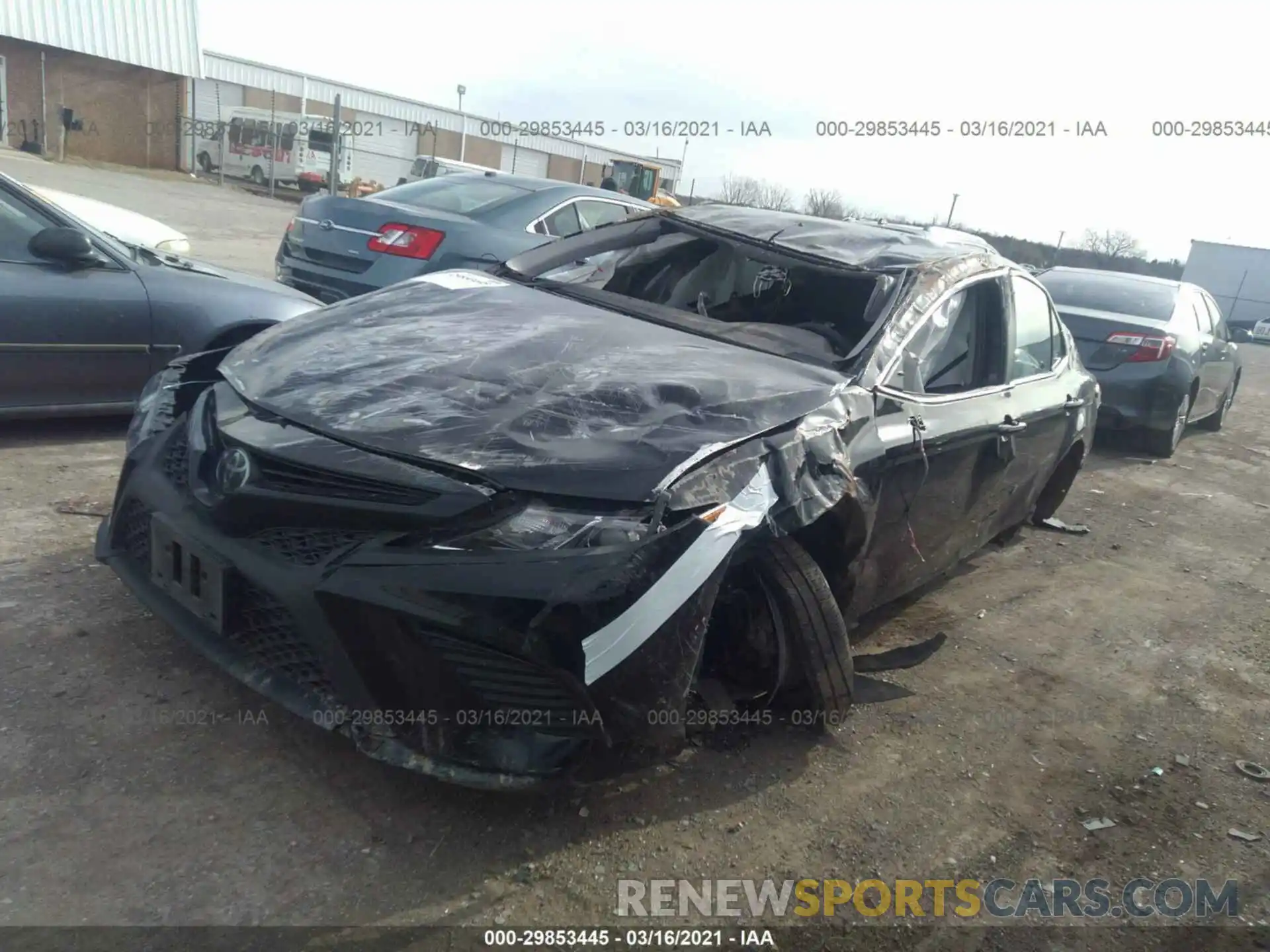 2 Photograph of a damaged car 4T1G11AK4LU928632 TOYOTA CAMRY 2020