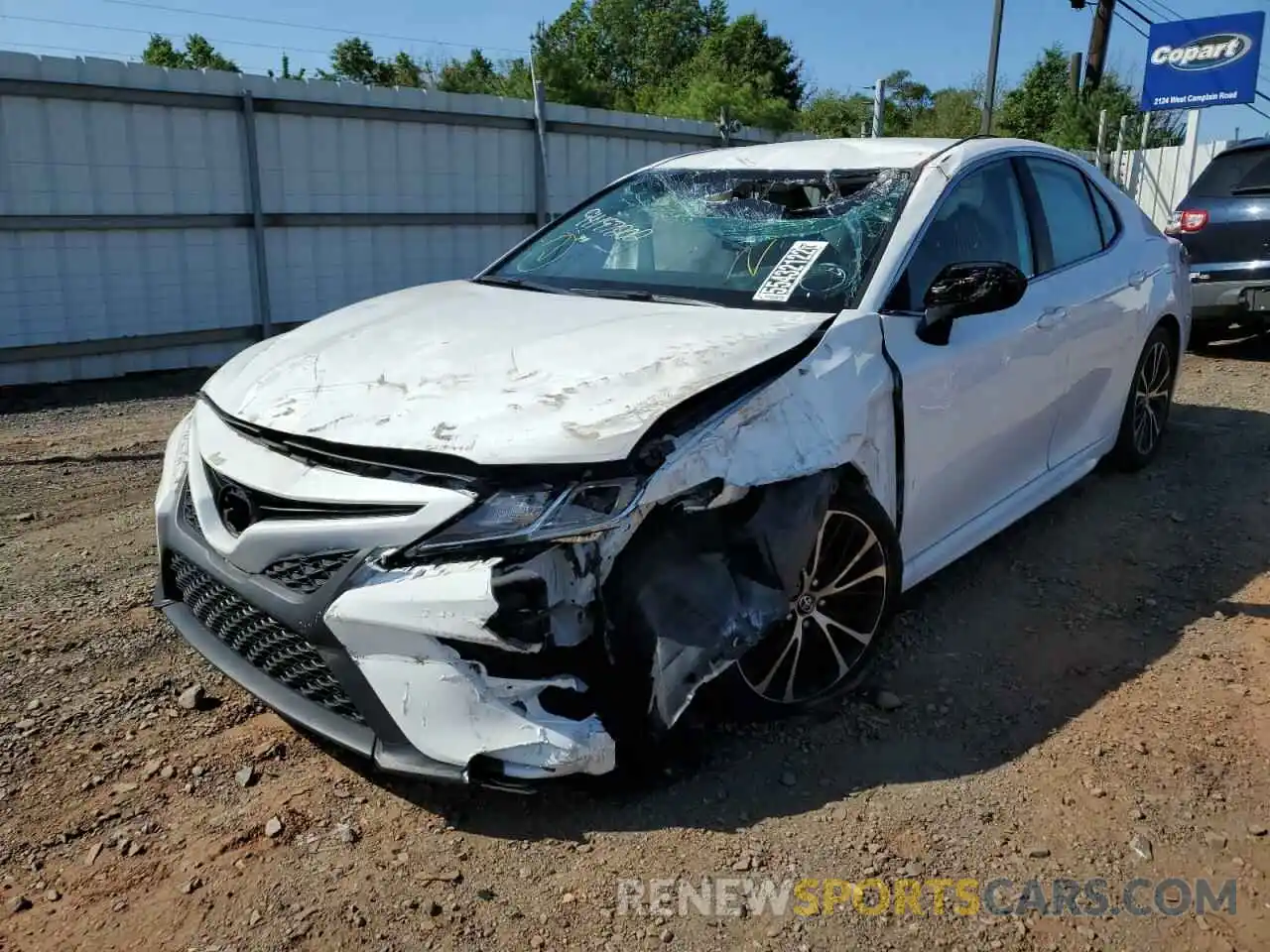 2 Photograph of a damaged car 4T1G11AK4LU930347 TOYOTA CAMRY 2020