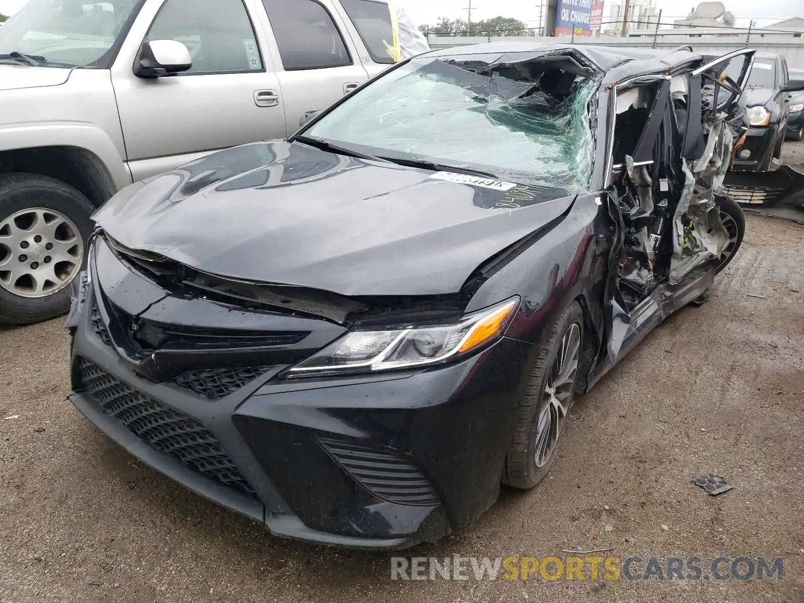 2 Photograph of a damaged car 4T1G11AK4LU931398 TOYOTA CAMRY 2020