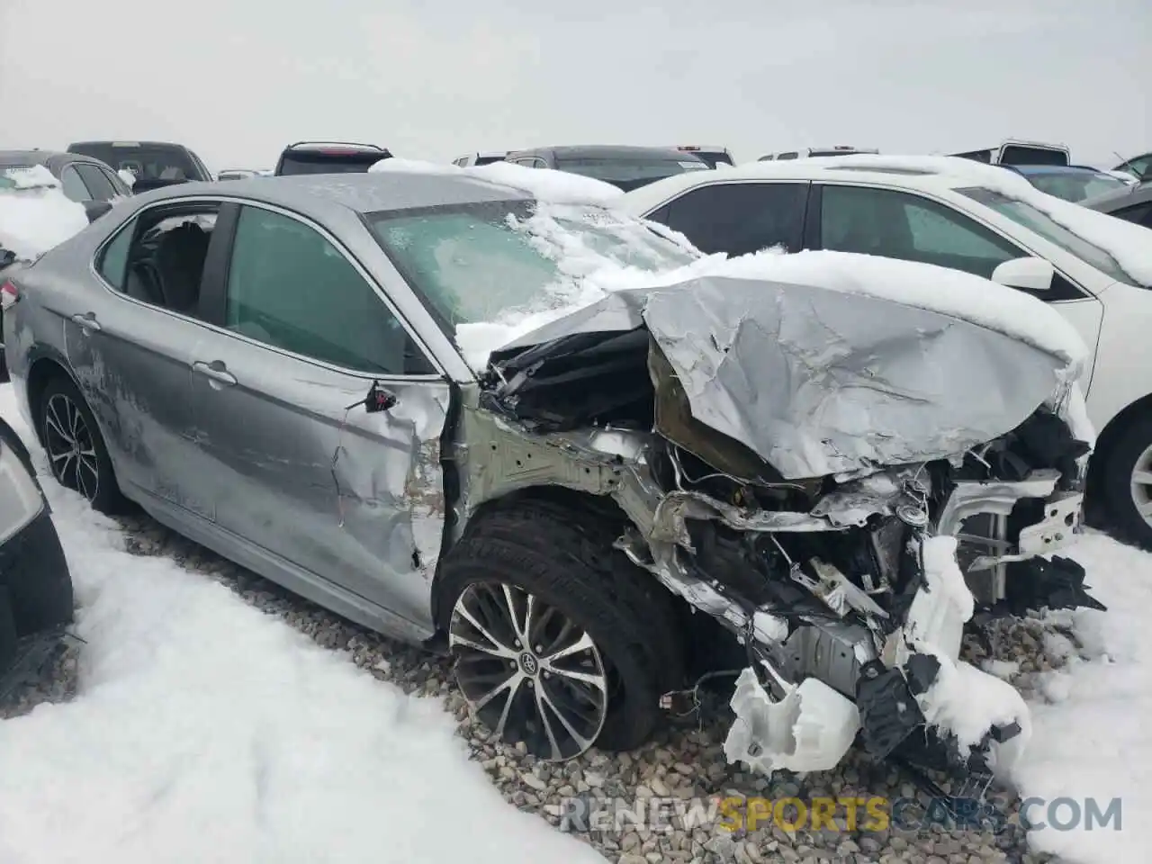 1 Photograph of a damaged car 4T1G11AK4LU931756 TOYOTA CAMRY 2020