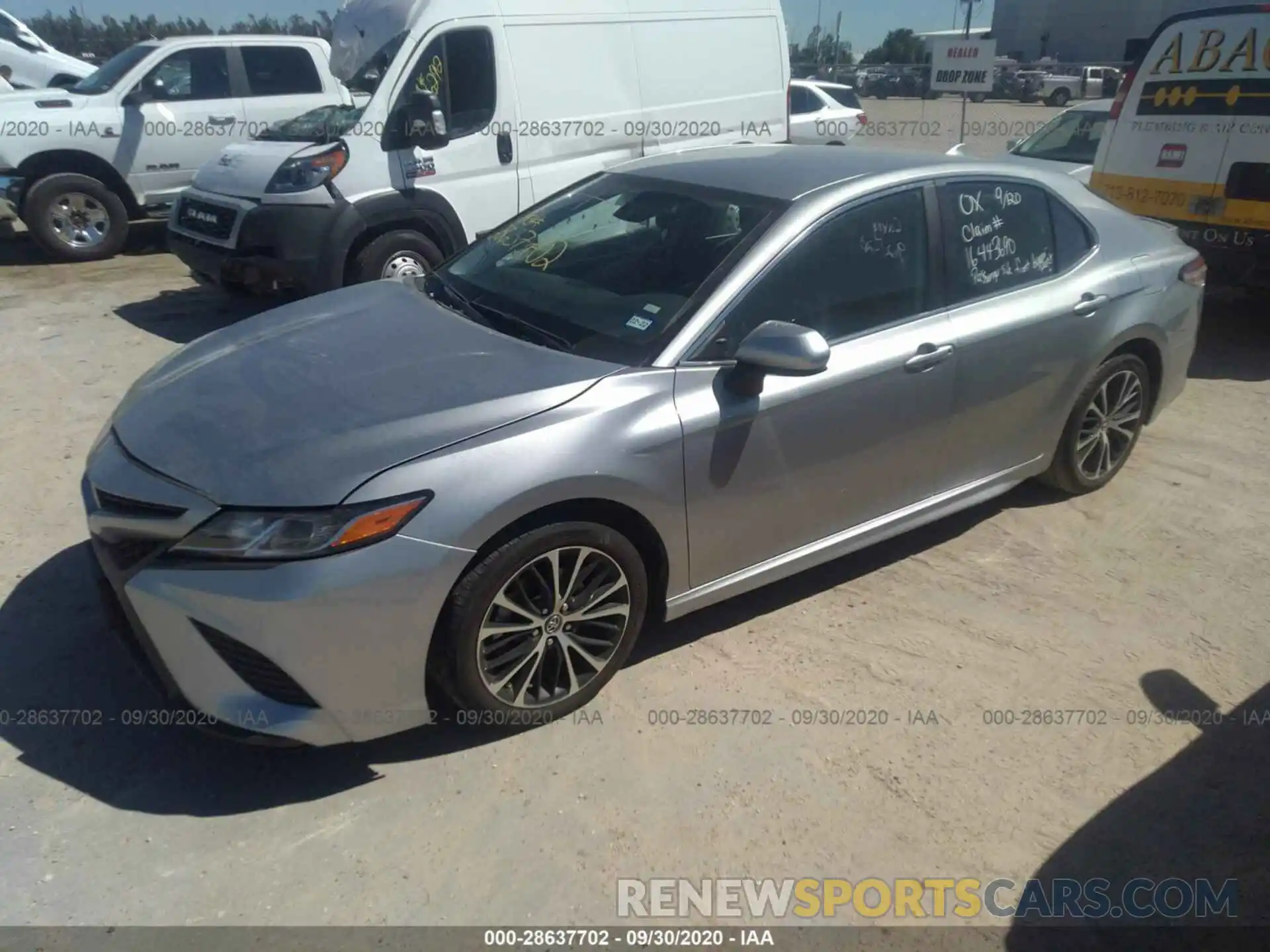 2 Photograph of a damaged car 4T1G11AK4LU939646 TOYOTA CAMRY 2020