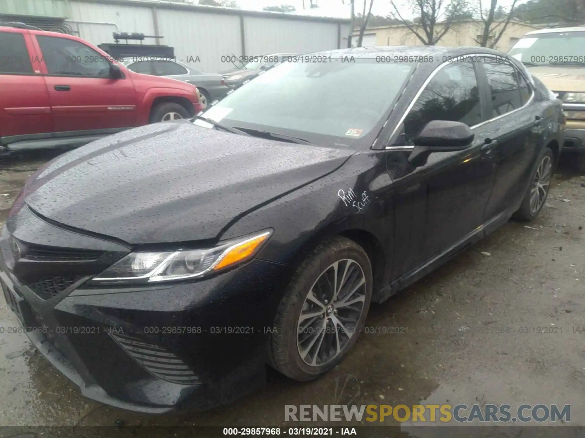 2 Photograph of a damaged car 4T1G11AK4LU941252 TOYOTA CAMRY 2020