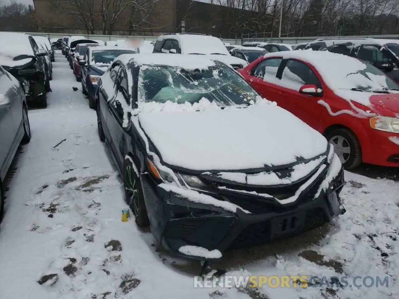 1 Photograph of a damaged car 4T1G11AK4LU942773 TOYOTA CAMRY 2020