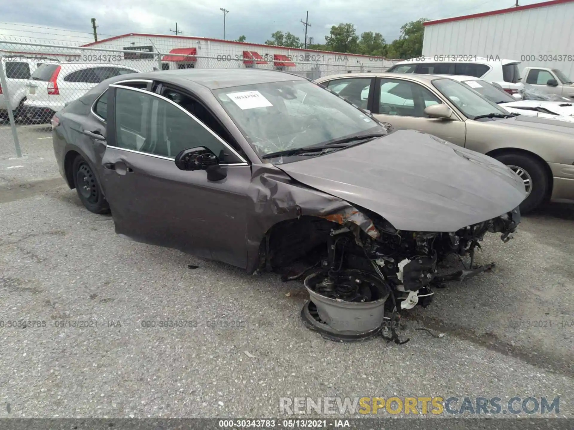 1 Photograph of a damaged car 4T1G11AK4LU942787 TOYOTA CAMRY 2020