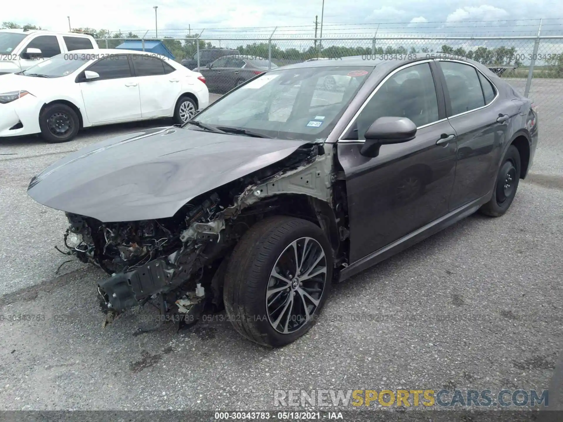 2 Photograph of a damaged car 4T1G11AK4LU942787 TOYOTA CAMRY 2020