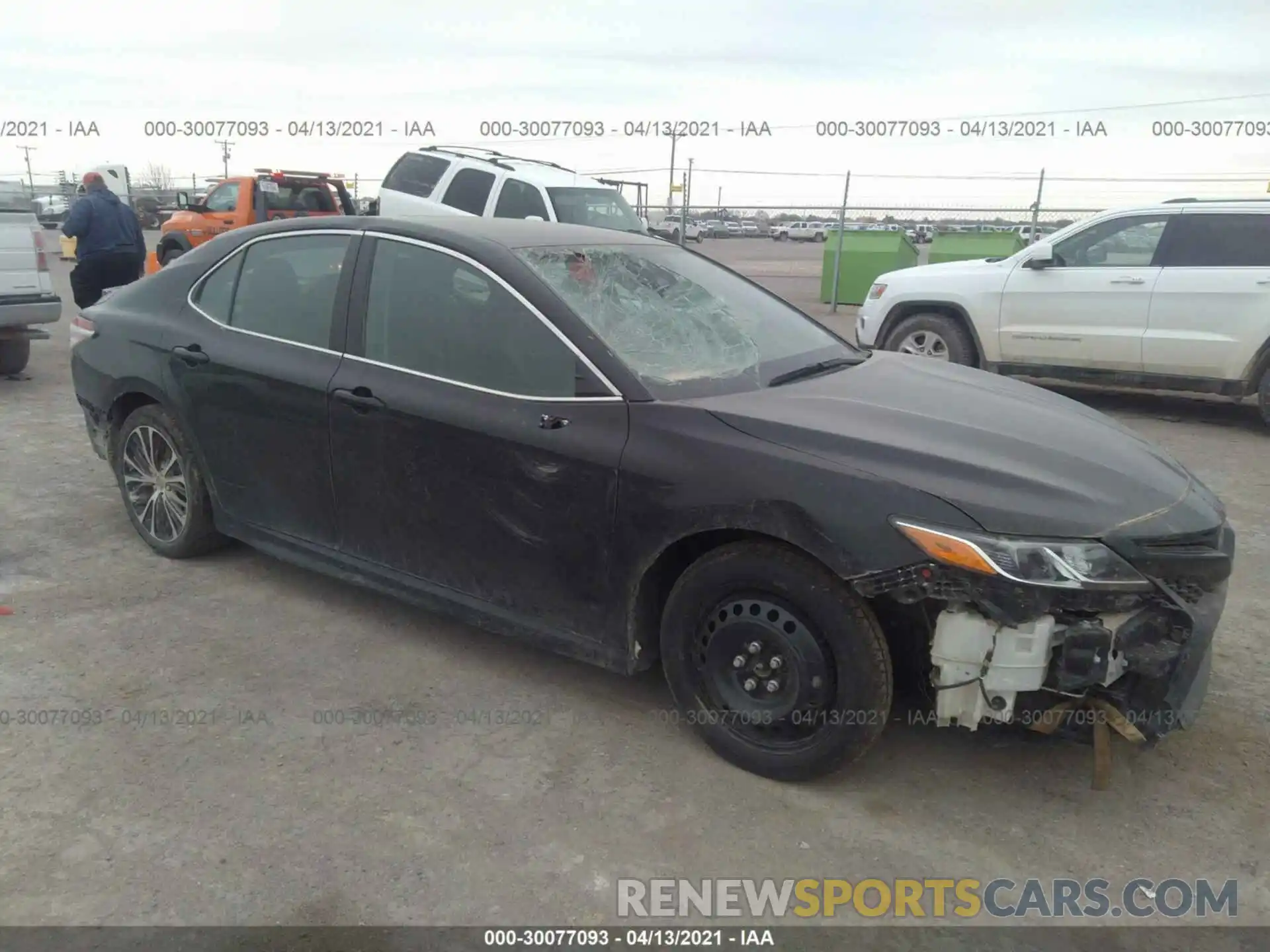 1 Photograph of a damaged car 4T1G11AK4LU944040 TOYOTA CAMRY 2020