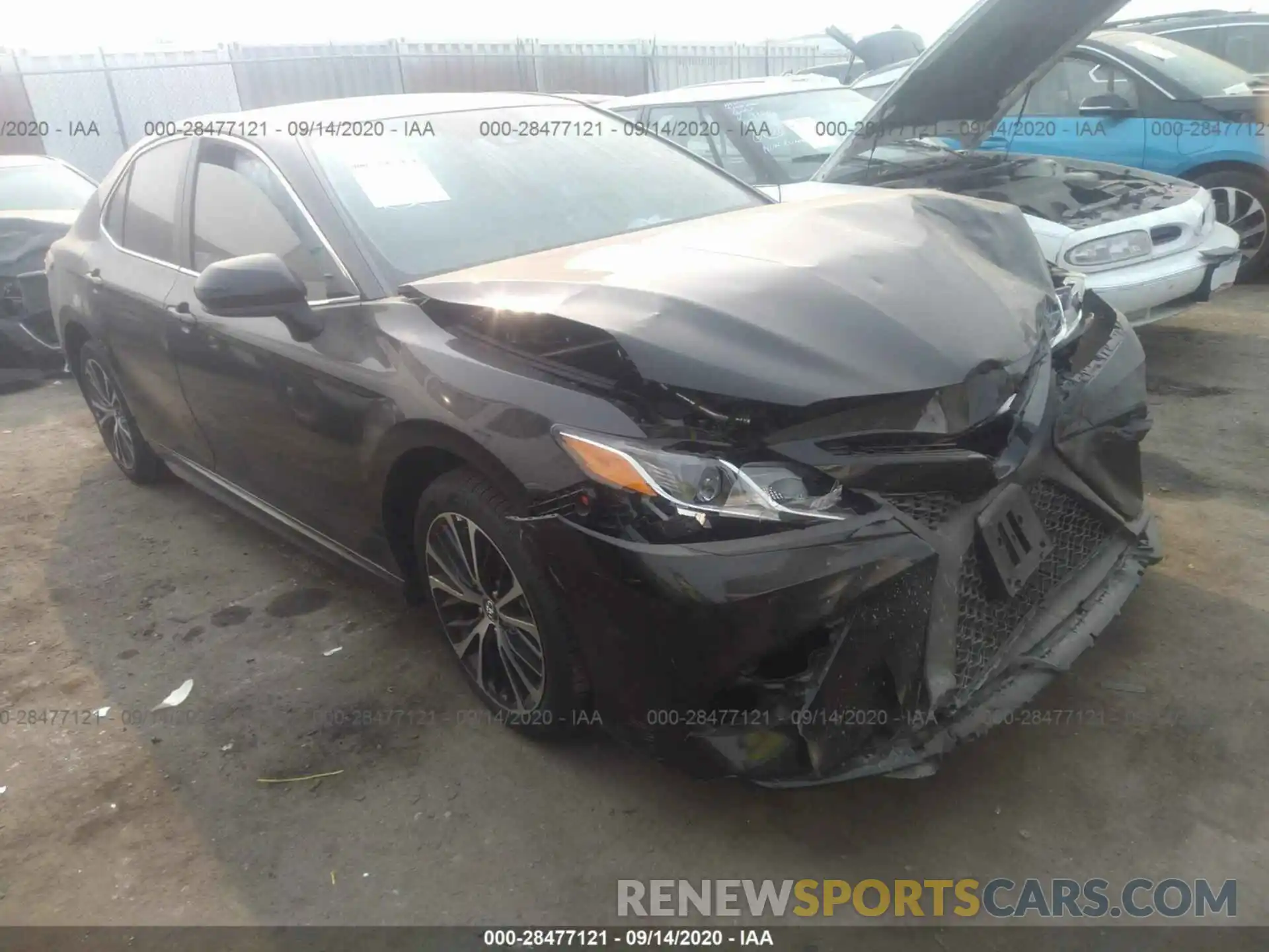 1 Photograph of a damaged car 4T1G11AK4LU944572 TOYOTA CAMRY 2020