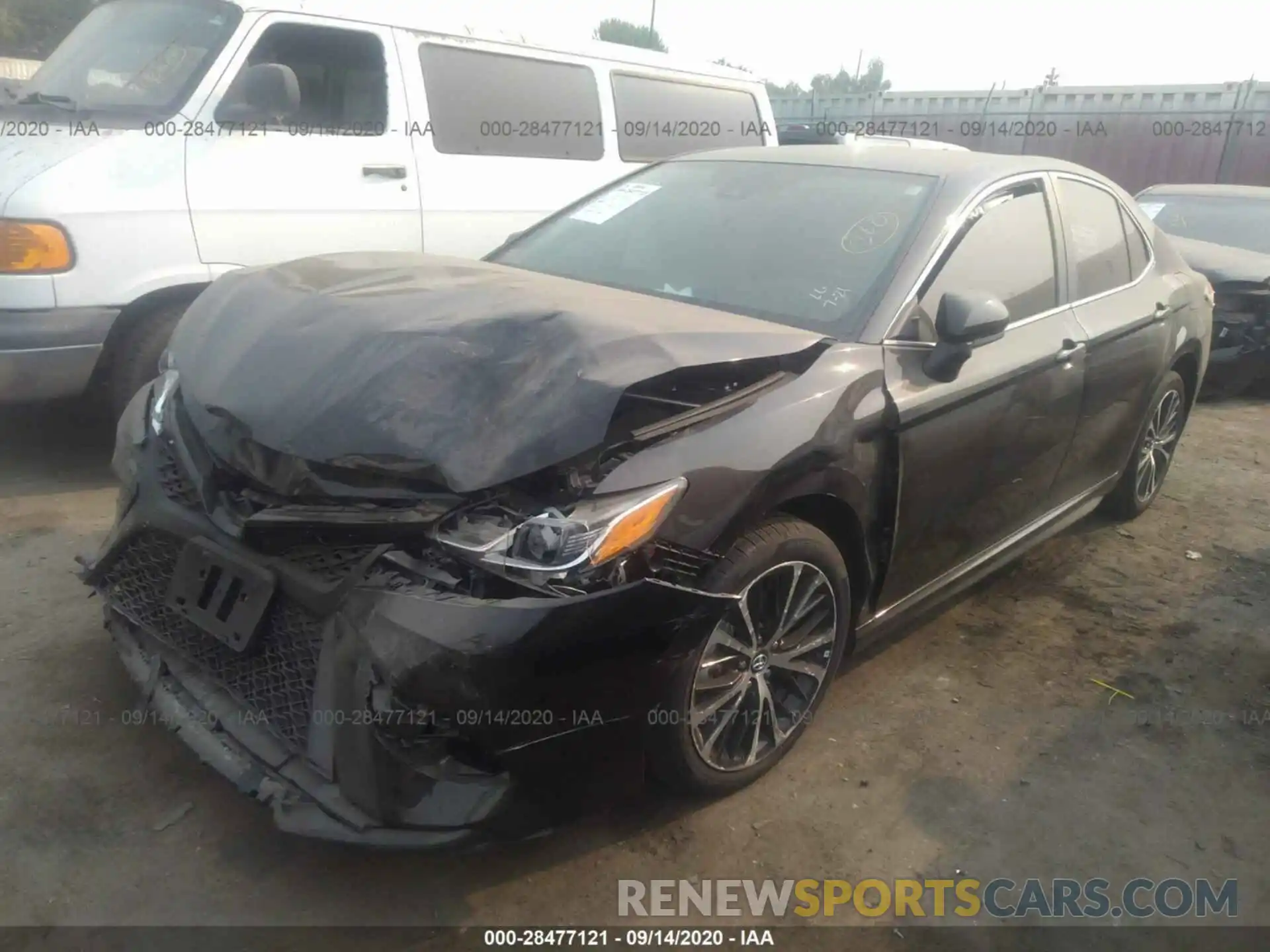 2 Photograph of a damaged car 4T1G11AK4LU944572 TOYOTA CAMRY 2020