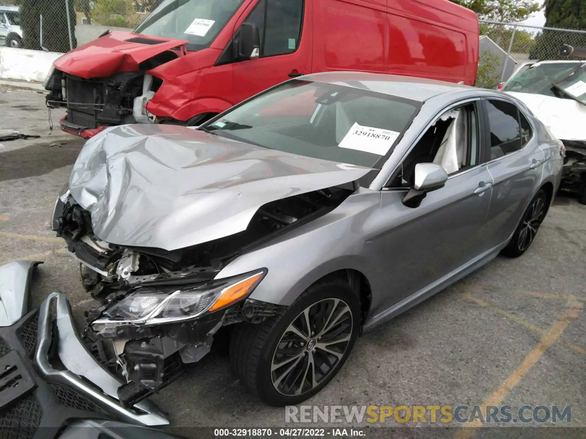 2 Photograph of a damaged car 4T1G11AK4LU944829 TOYOTA CAMRY 2020