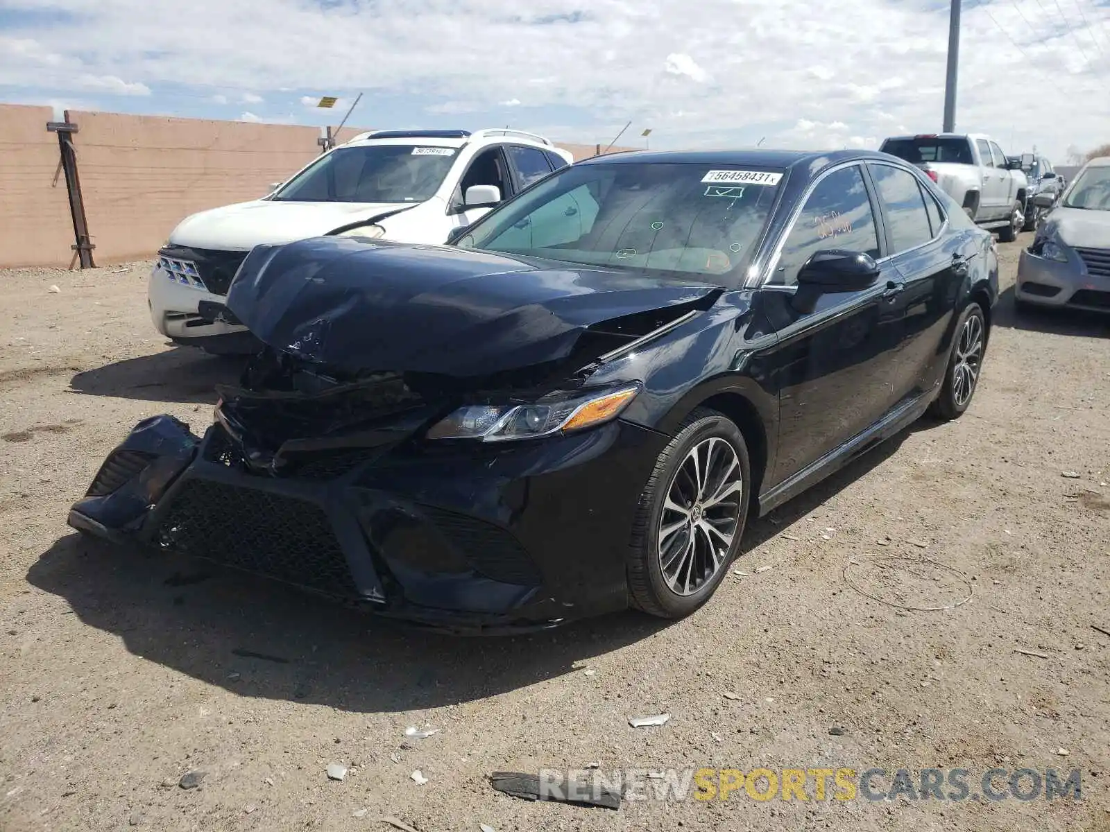 2 Photograph of a damaged car 4T1G11AK4LU946757 TOYOTA CAMRY 2020