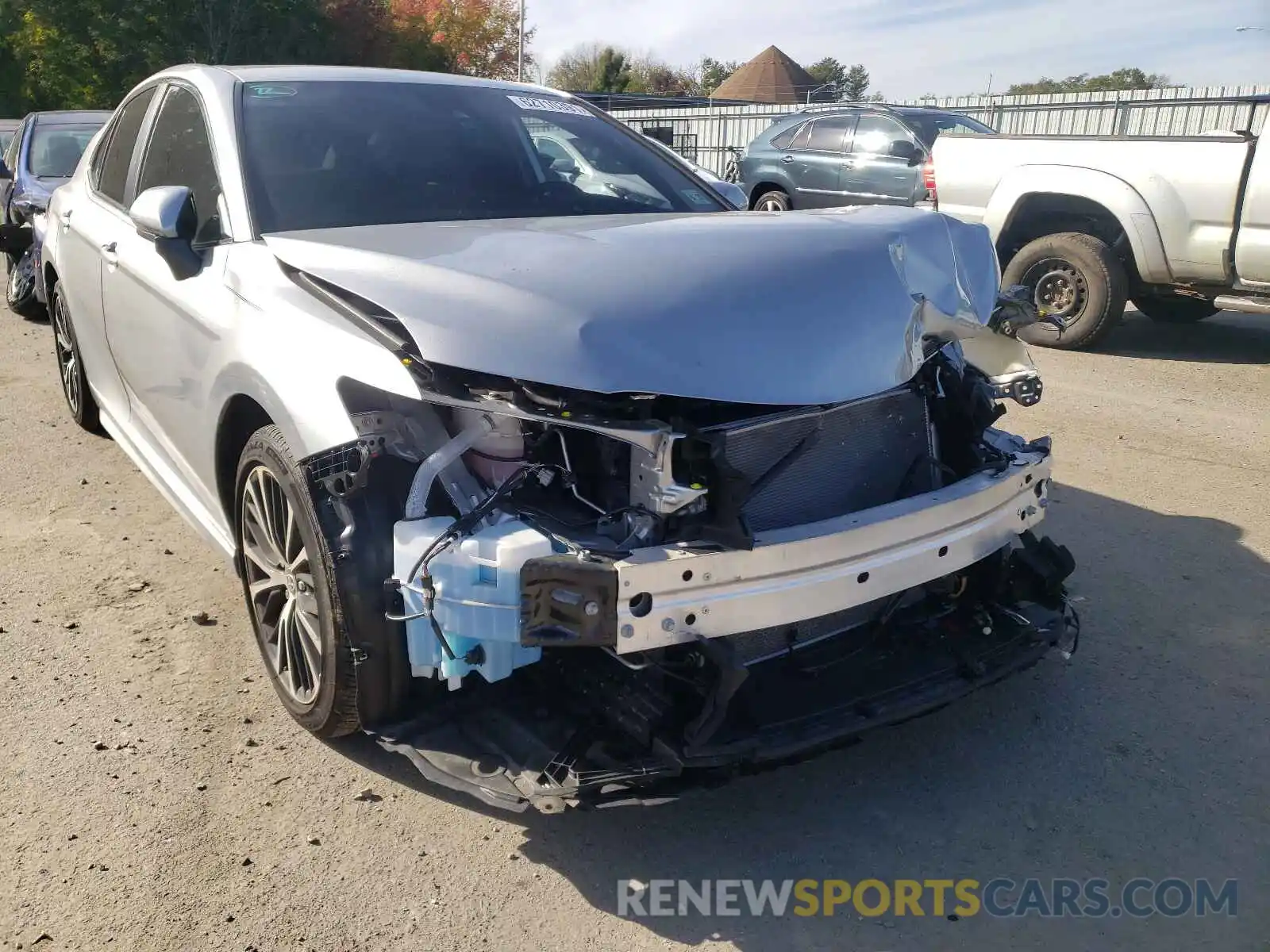 1 Photograph of a damaged car 4T1G11AK4LU948749 TOYOTA CAMRY 2020