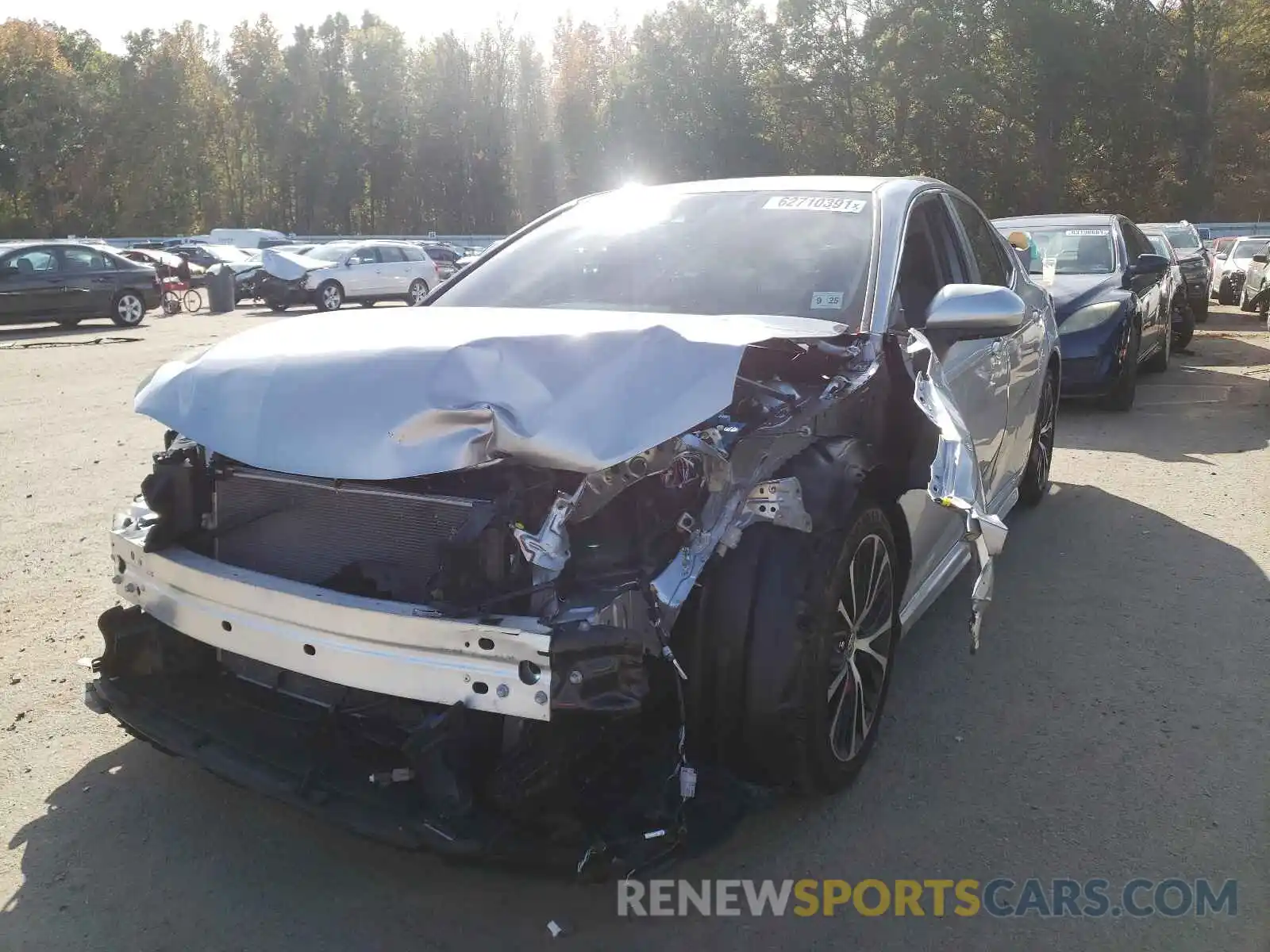 2 Photograph of a damaged car 4T1G11AK4LU948749 TOYOTA CAMRY 2020