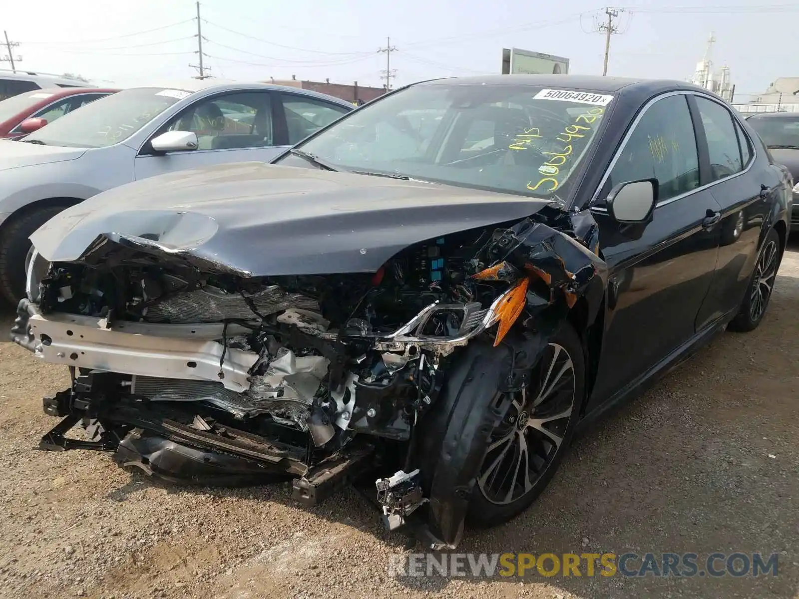 2 Photograph of a damaged car 4T1G11AK4LU951036 TOYOTA CAMRY 2020