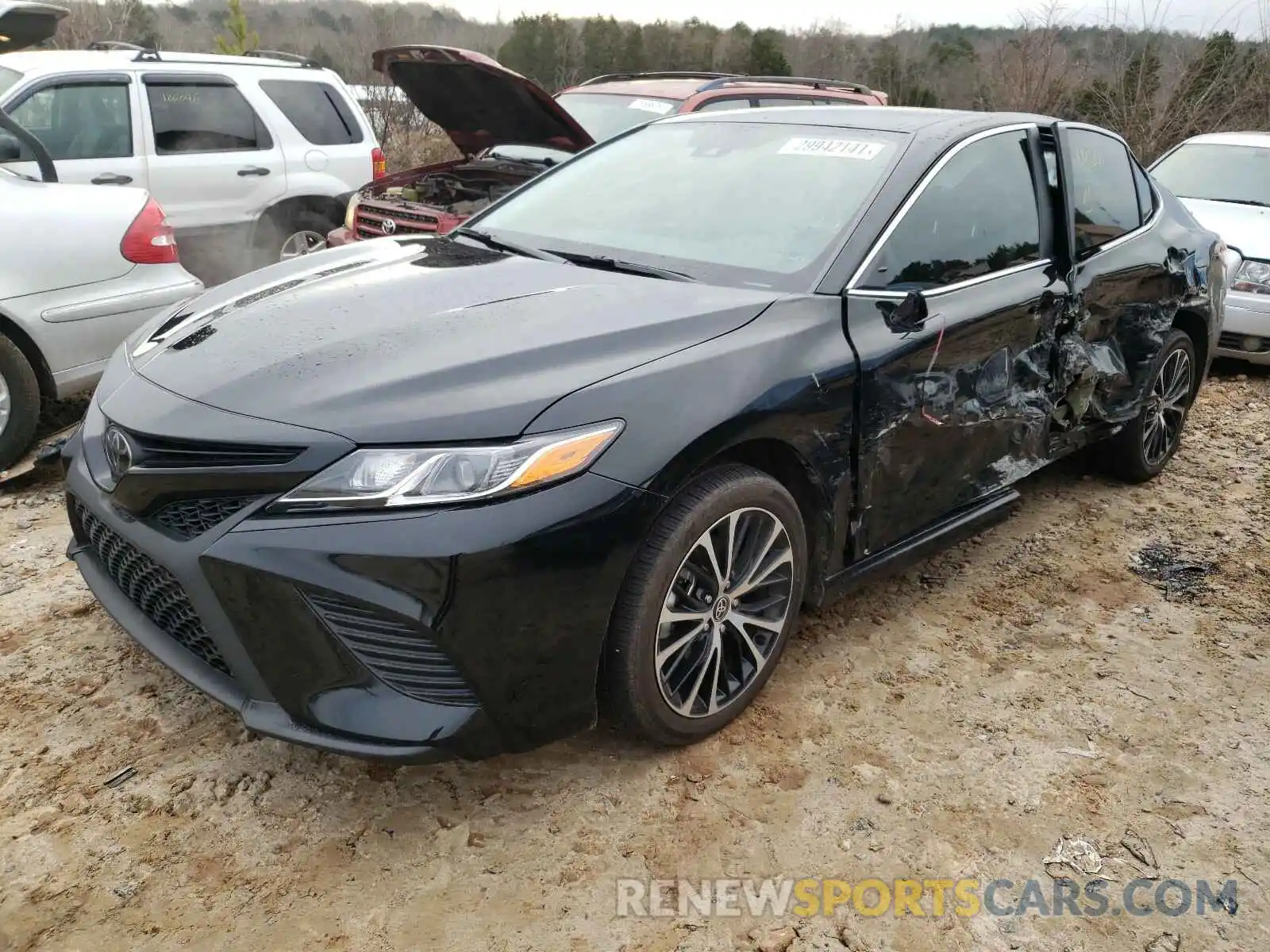 2 Photograph of a damaged car 4T1G11AK4LU954969 TOYOTA CAMRY 2020