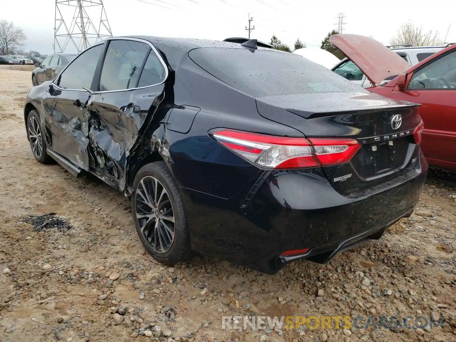 3 Photograph of a damaged car 4T1G11AK4LU954969 TOYOTA CAMRY 2020