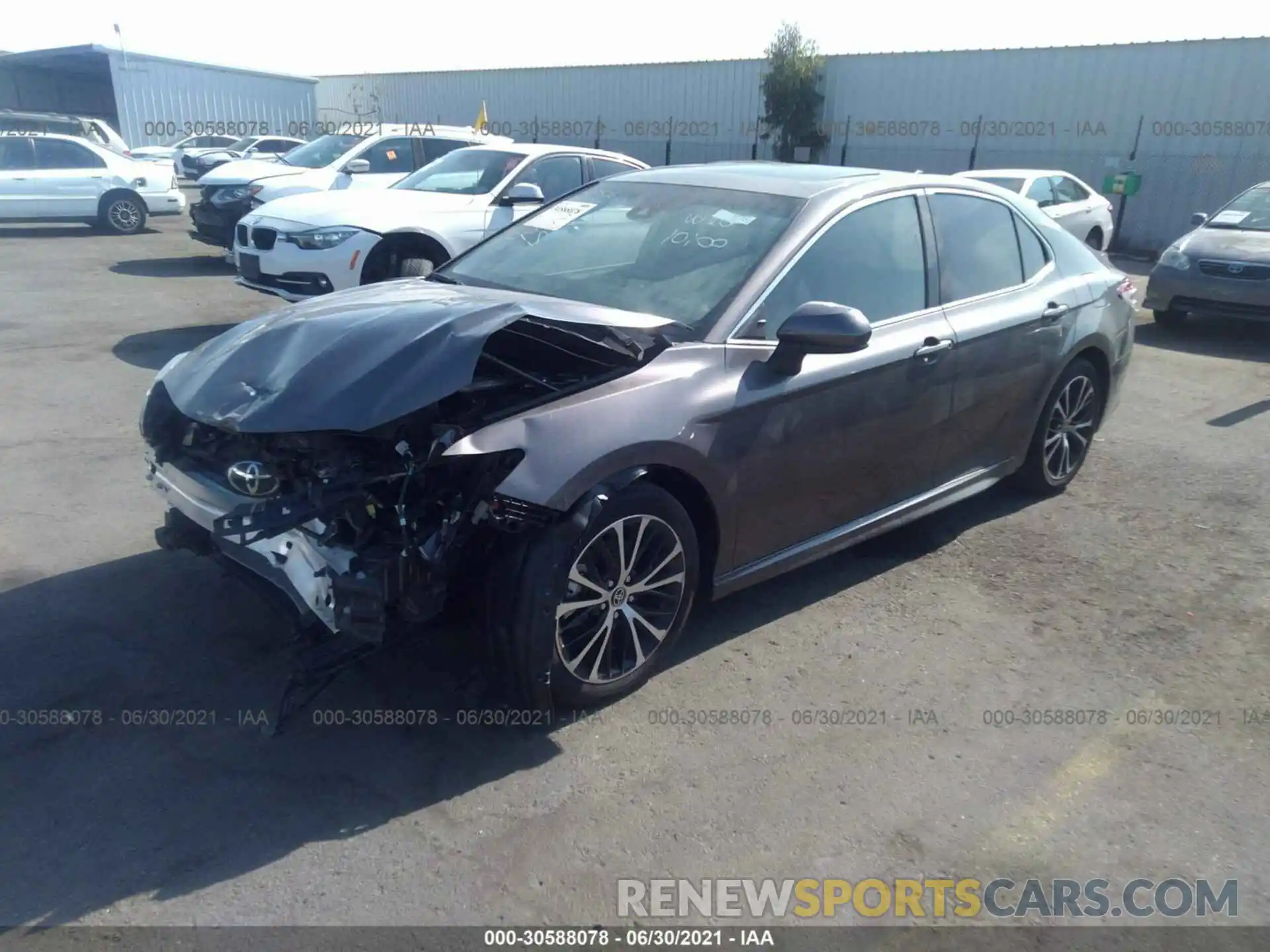 2 Photograph of a damaged car 4T1G11AK4LU955118 TOYOTA CAMRY 2020