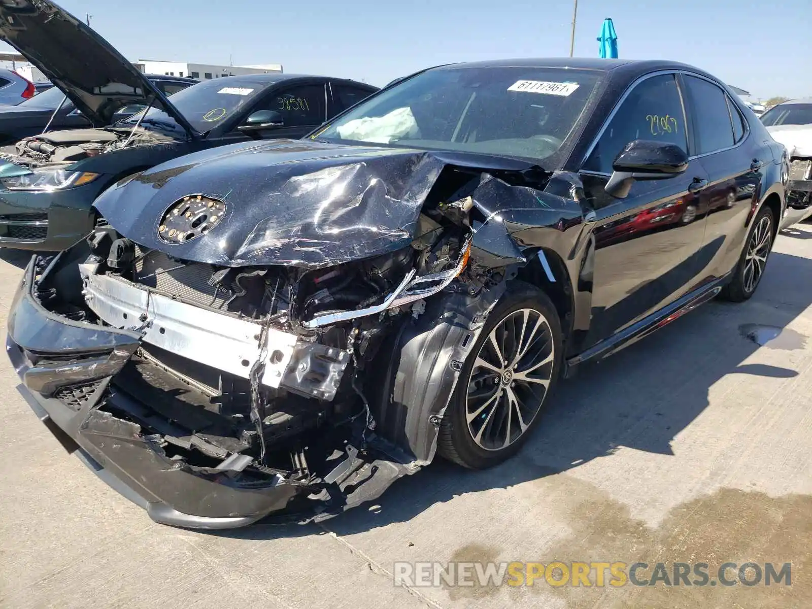 2 Photograph of a damaged car 4T1G11AK4LU963669 TOYOTA CAMRY 2020