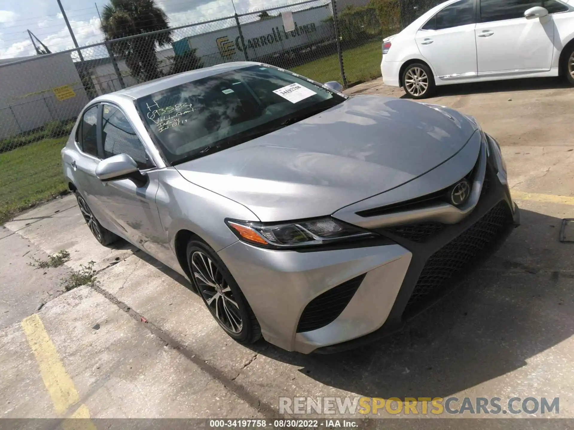 1 Photograph of a damaged car 4T1G11AK4LU969116 TOYOTA CAMRY 2020