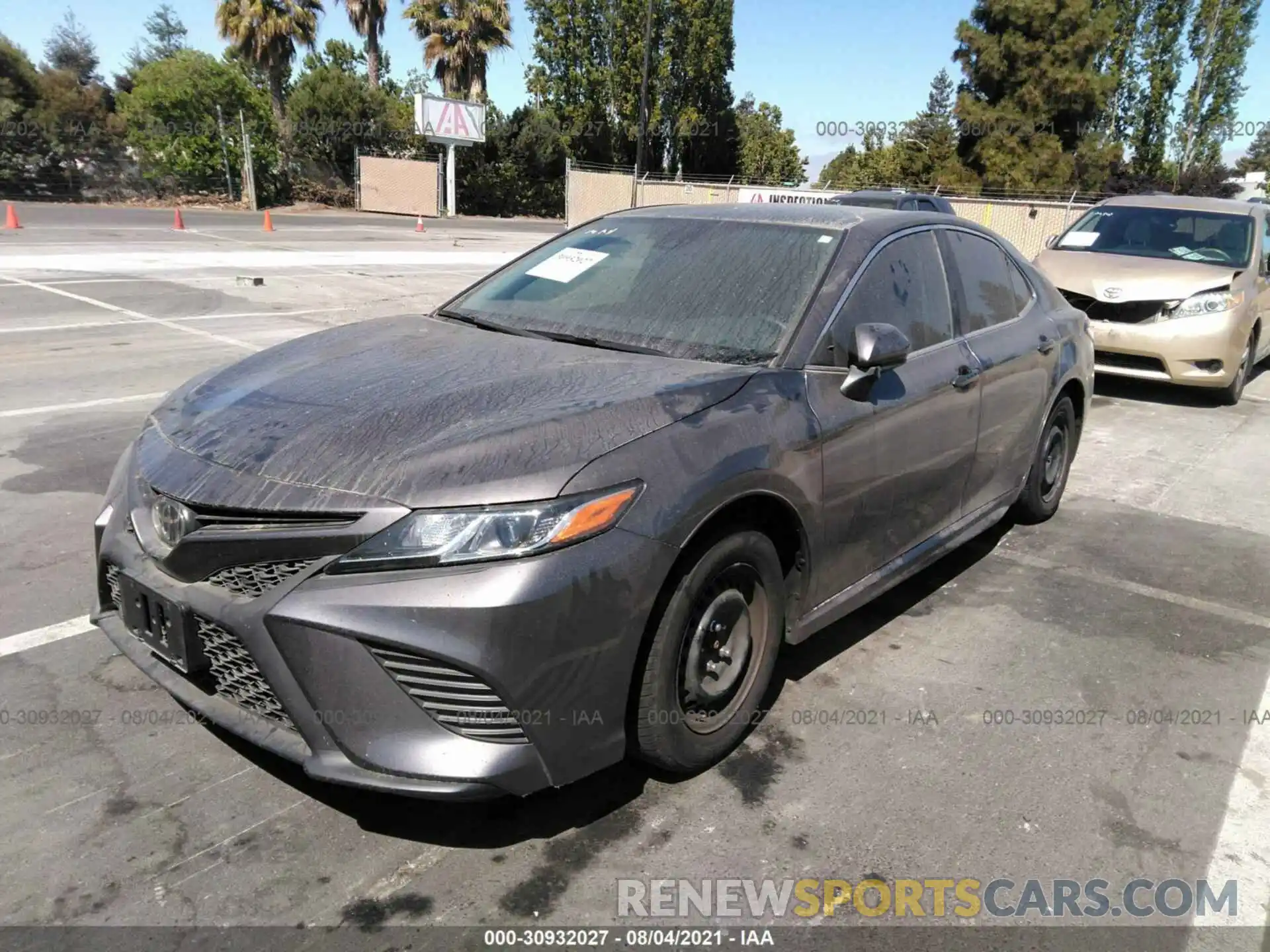 2 Photograph of a damaged car 4T1G11AK4LU973103 TOYOTA CAMRY 2020