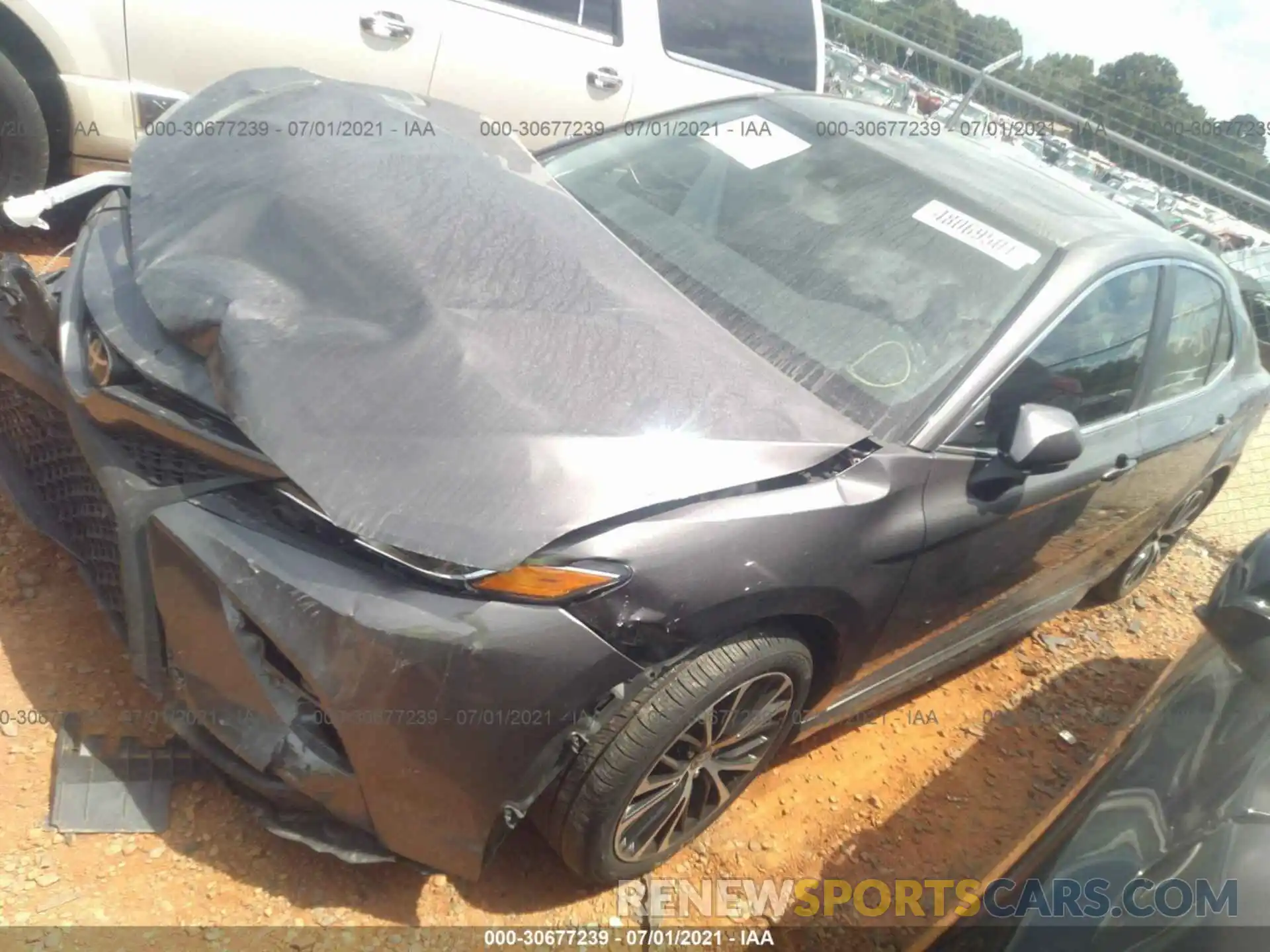 2 Photograph of a damaged car 4T1G11AK4LU973554 TOYOTA CAMRY 2020