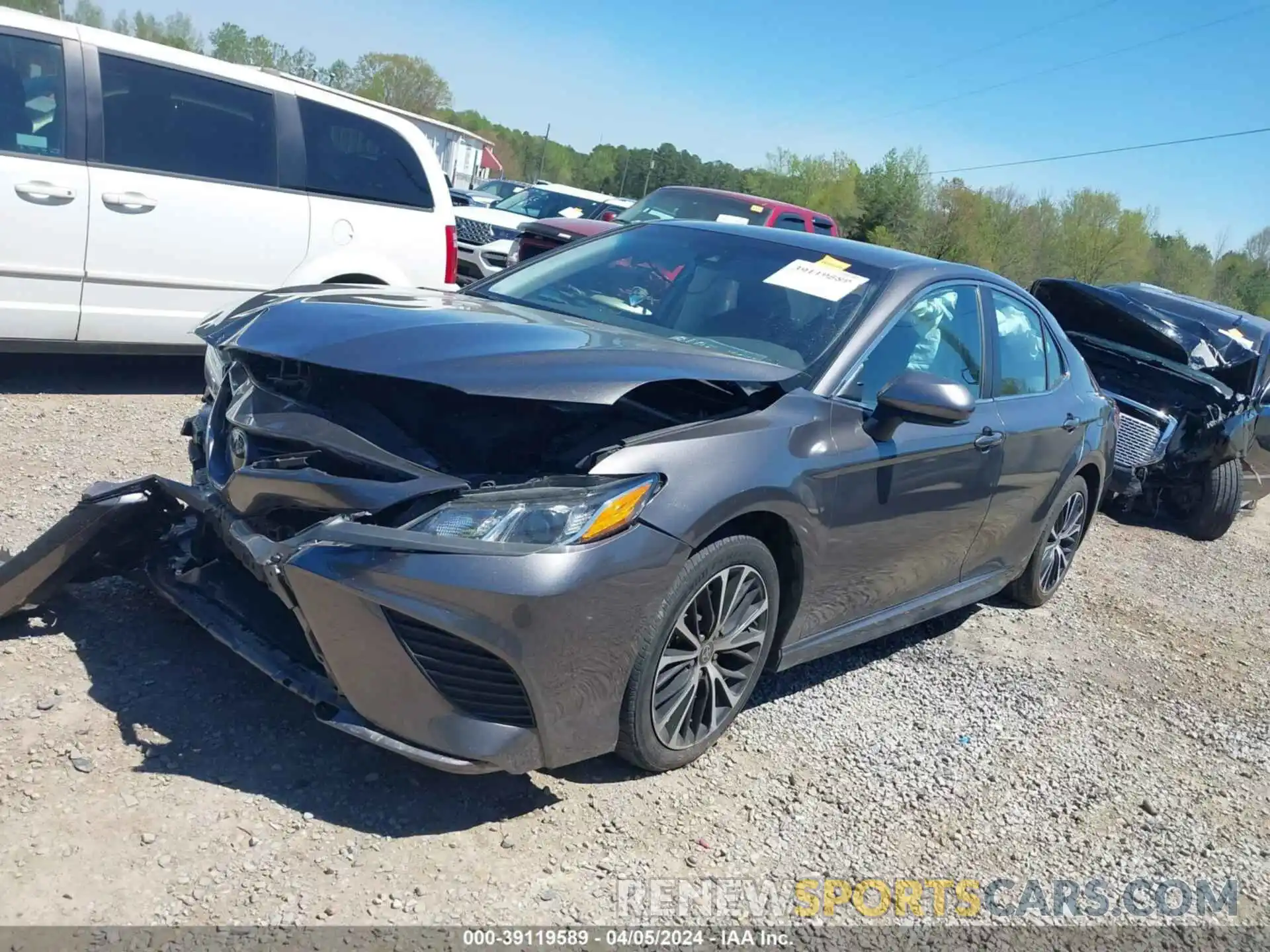 2 Photograph of a damaged car 4T1G11AK4LU974445 TOYOTA CAMRY 2020