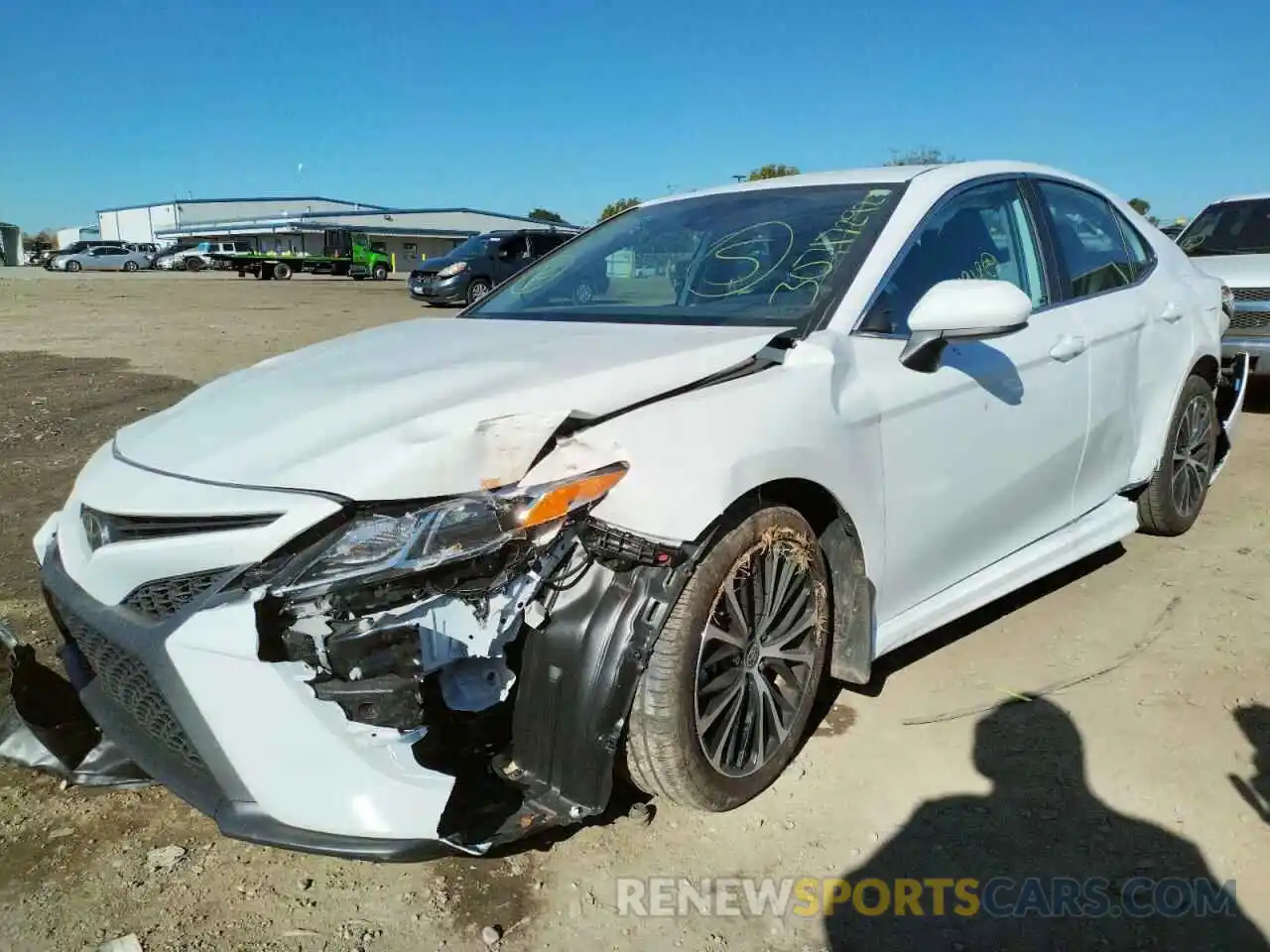 2 Photograph of a damaged car 4T1G11AK4LU979905 TOYOTA CAMRY 2020