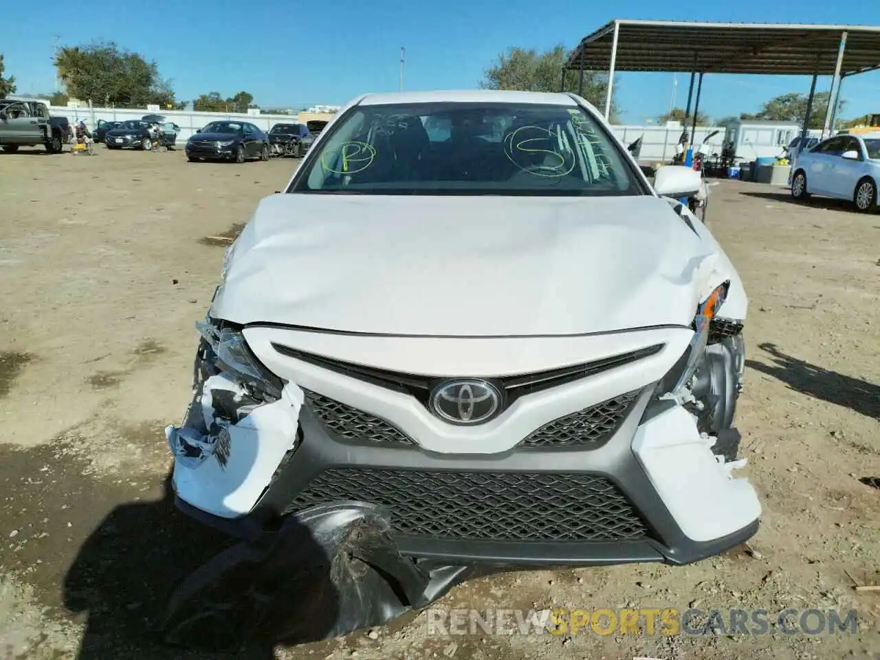 9 Photograph of a damaged car 4T1G11AK4LU979905 TOYOTA CAMRY 2020