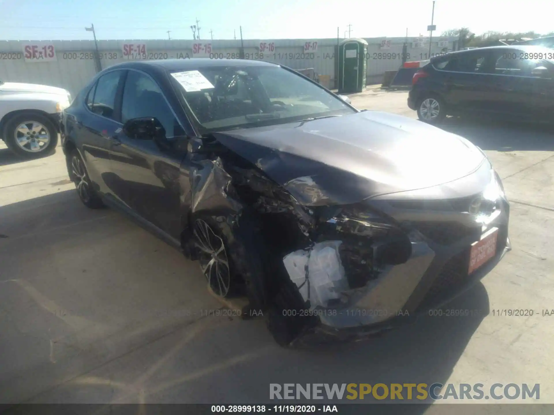 1 Photograph of a damaged car 4T1G11AK4LU993013 TOYOTA CAMRY 2020