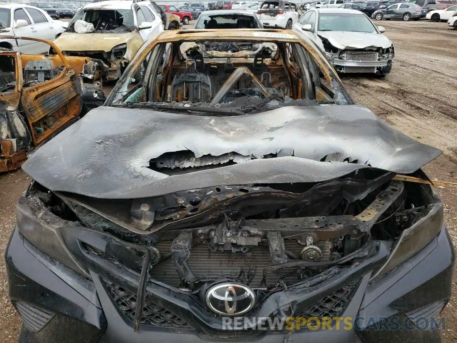 7 Photograph of a damaged car 4T1G11AK4LU993142 TOYOTA CAMRY 2020