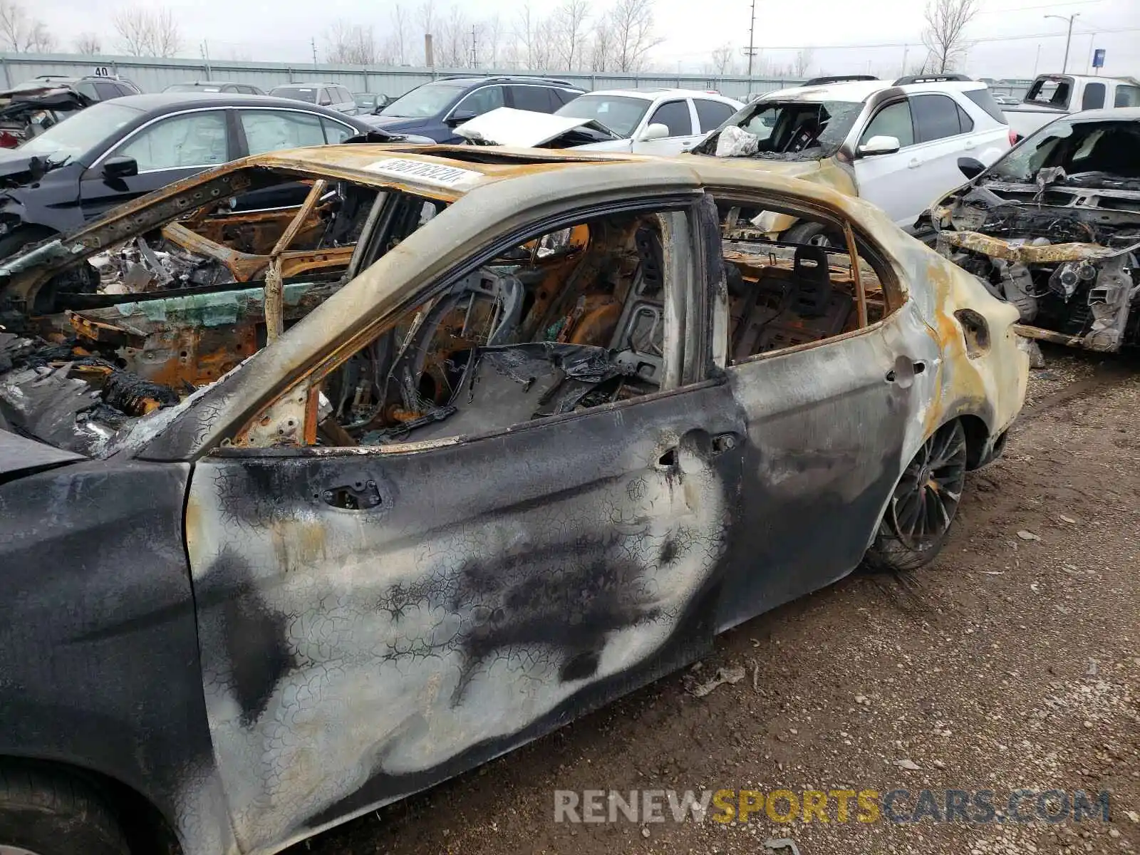 9 Photograph of a damaged car 4T1G11AK4LU993142 TOYOTA CAMRY 2020