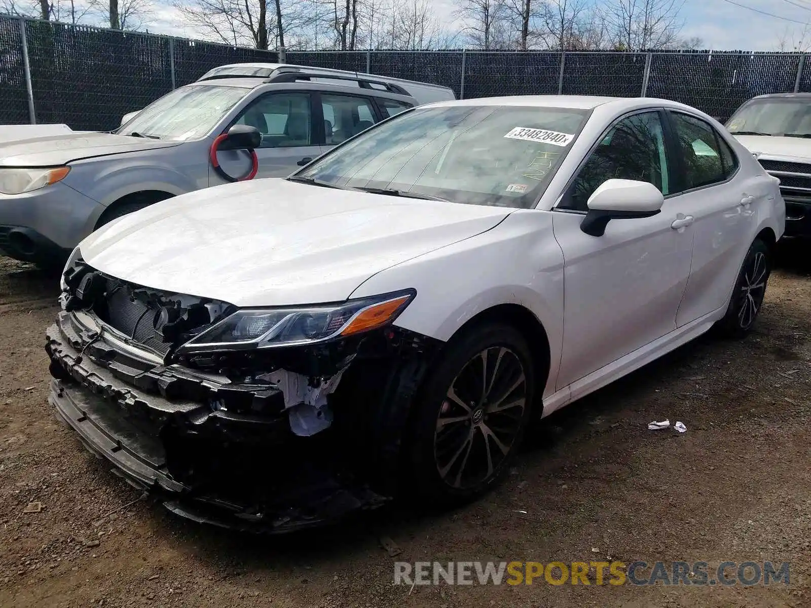 2 Photograph of a damaged car 4T1G11AK5LU301793 TOYOTA CAMRY 2020