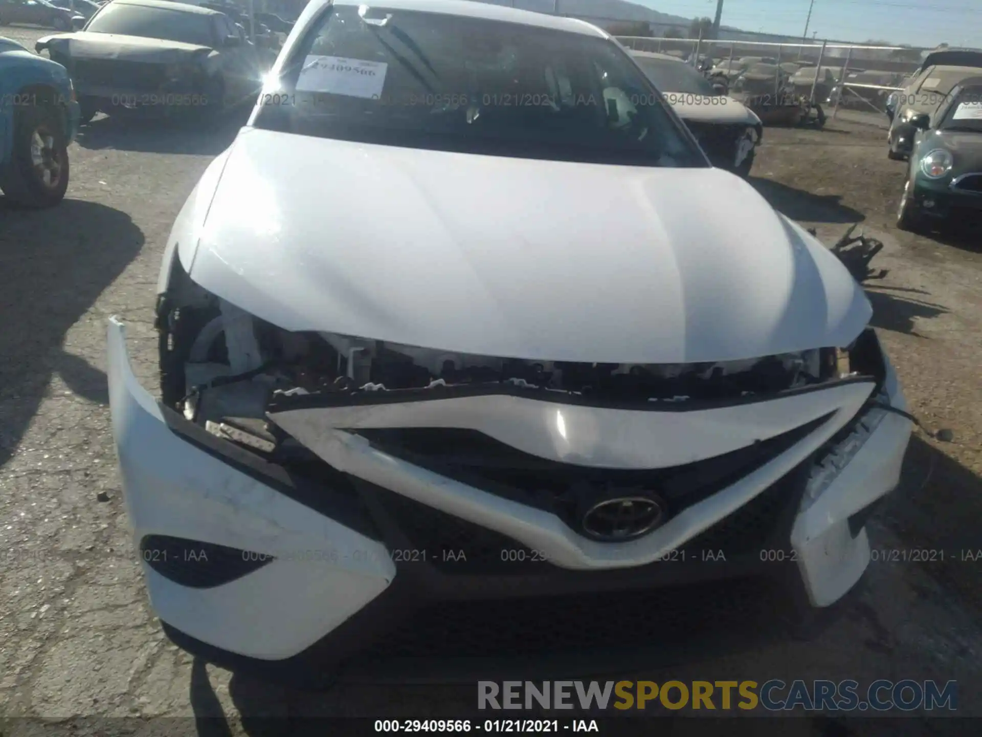 6 Photograph of a damaged car 4T1G11AK5LU302412 TOYOTA CAMRY 2020