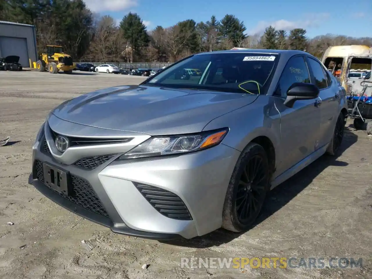 2 Photograph of a damaged car 4T1G11AK5LU306959 TOYOTA CAMRY 2020