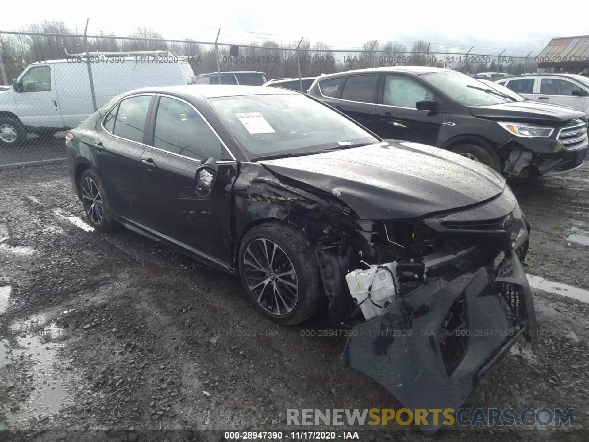 1 Photograph of a damaged car 4T1G11AK5LU308579 TOYOTA CAMRY 2020