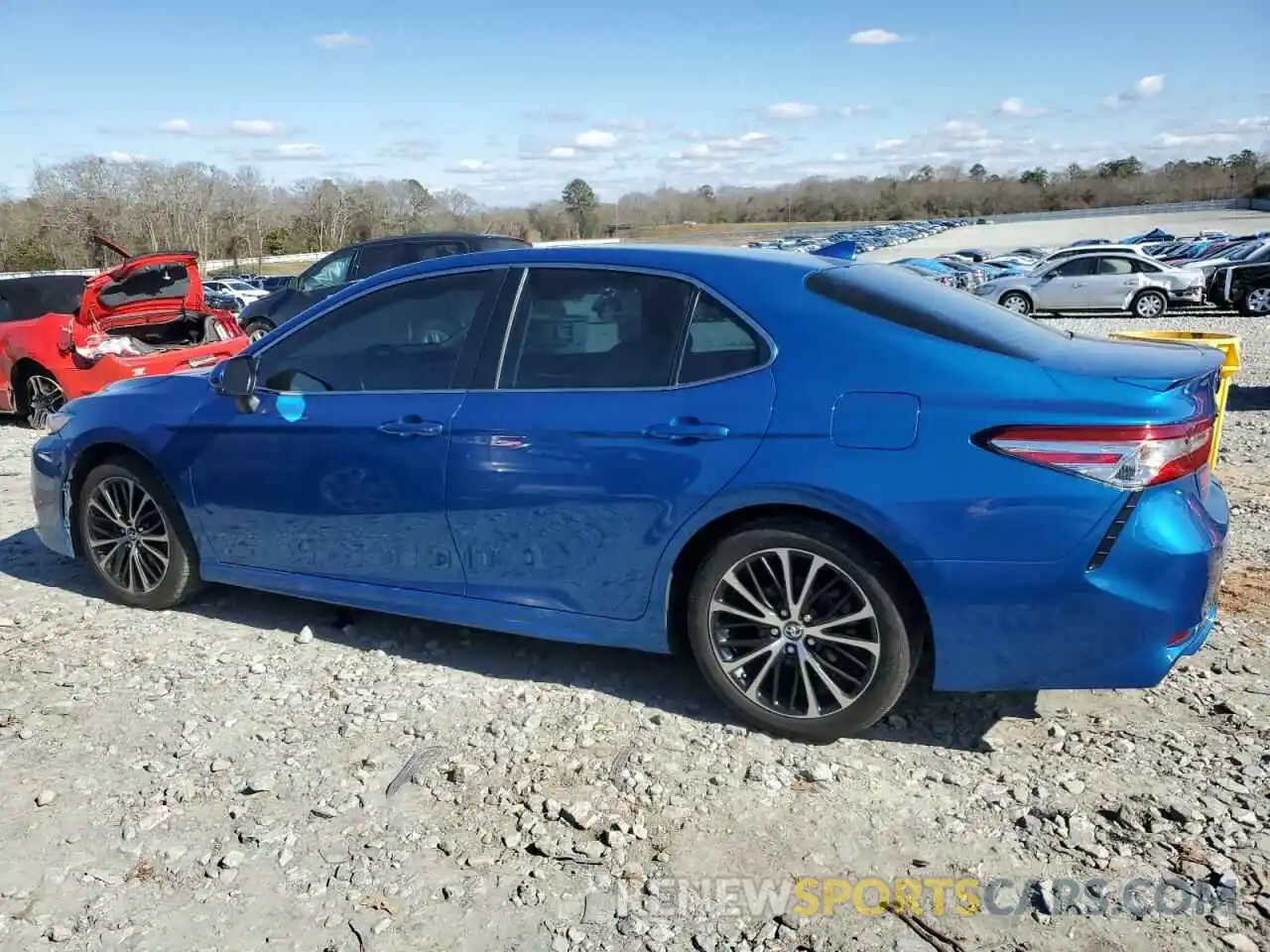 2 Photograph of a damaged car 4T1G11AK5LU309506 TOYOTA CAMRY 2020