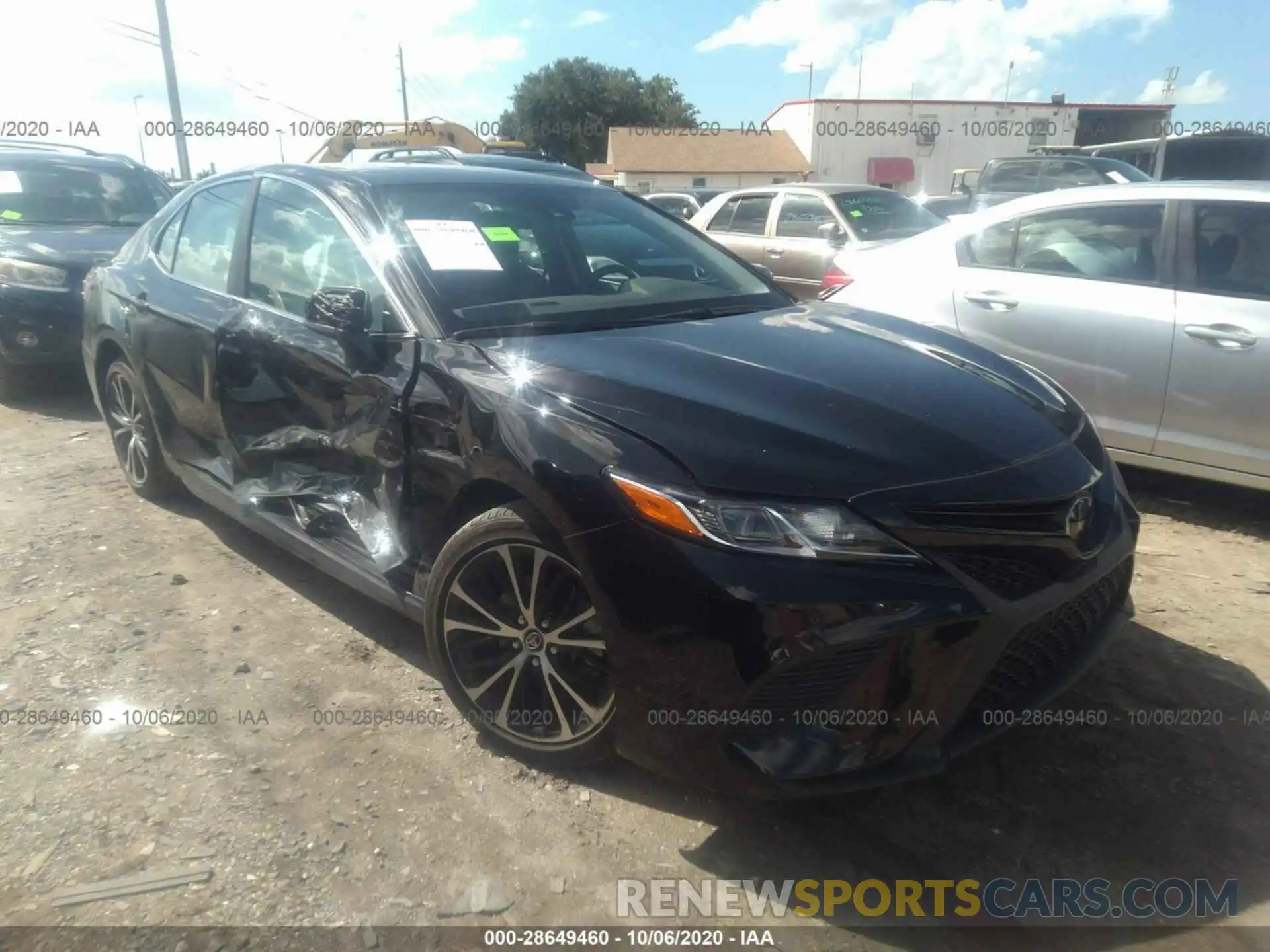 1 Photograph of a damaged car 4T1G11AK5LU312700 TOYOTA CAMRY 2020