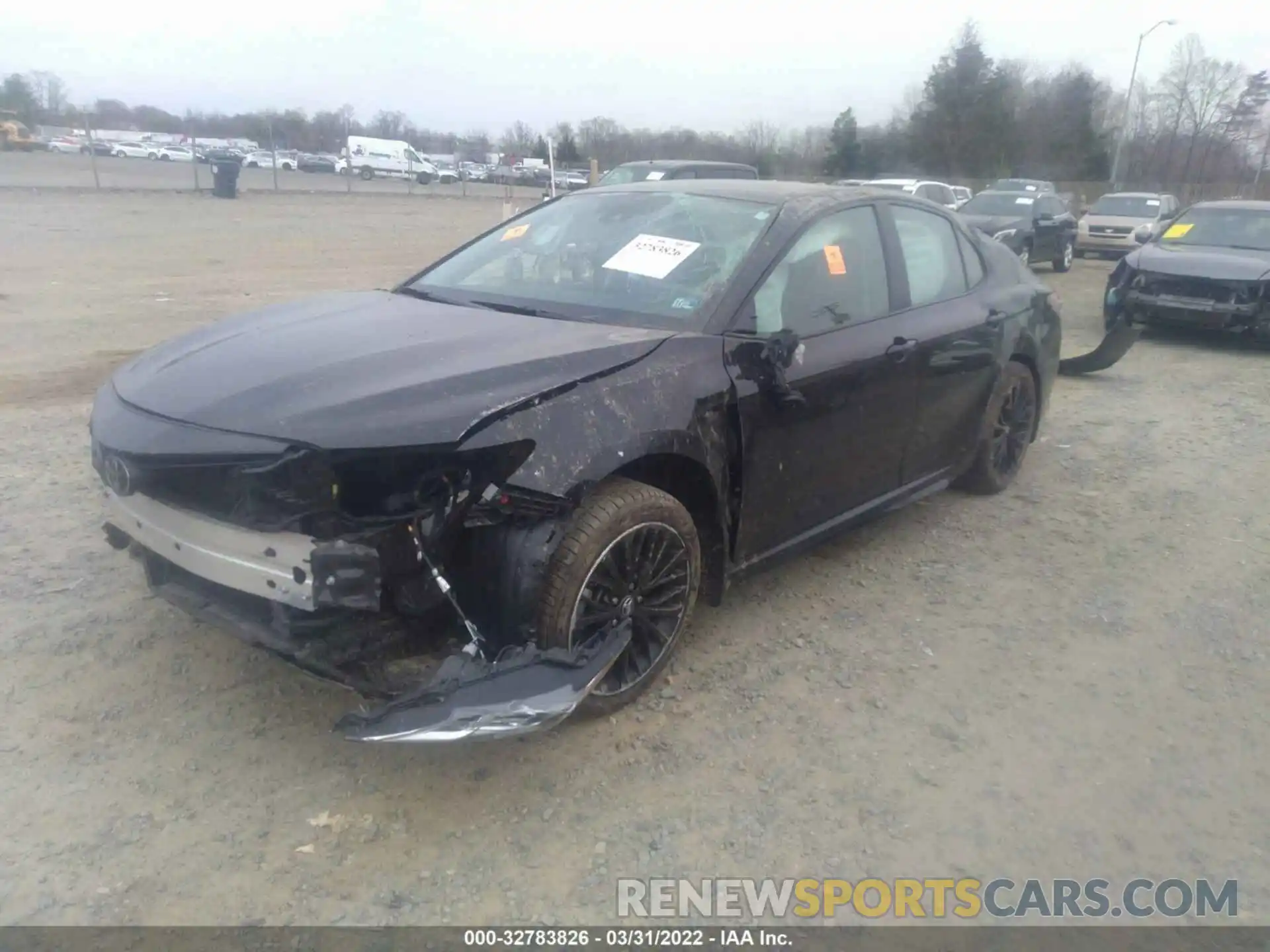 2 Photograph of a damaged car 4T1G11AK5LU318125 TOYOTA CAMRY 2020