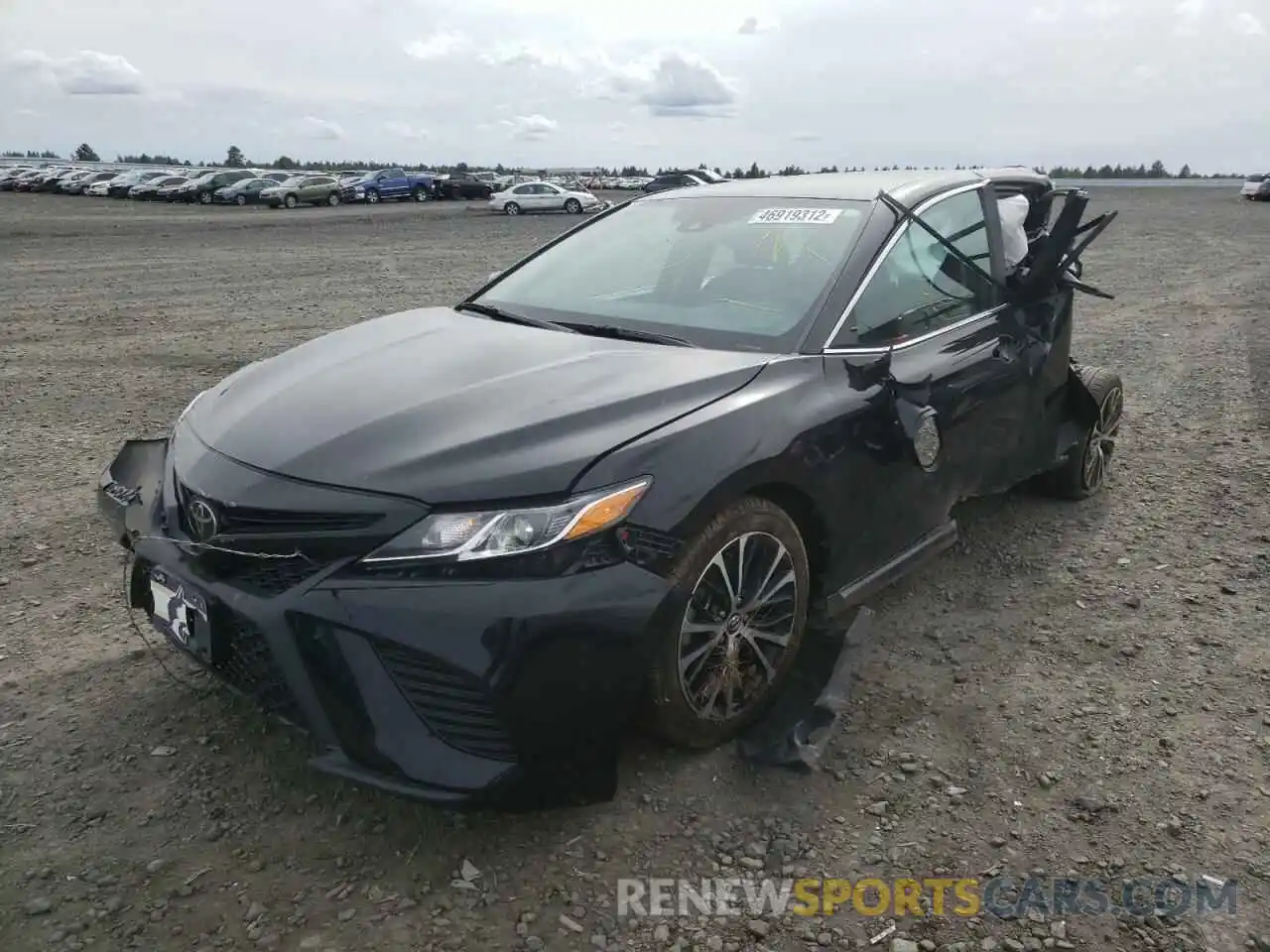 2 Photograph of a damaged car 4T1G11AK5LU318805 TOYOTA CAMRY 2020