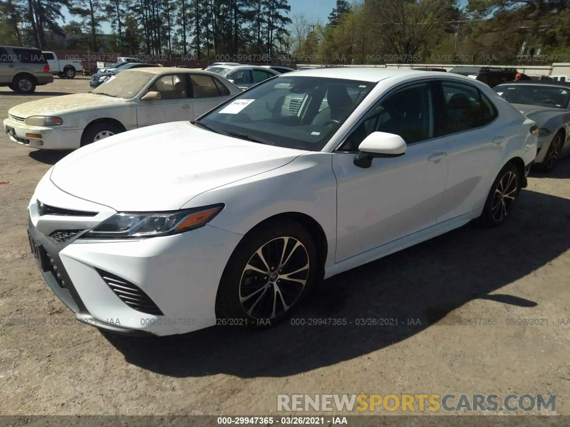 2 Photograph of a damaged car 4T1G11AK5LU325785 TOYOTA CAMRY 2020