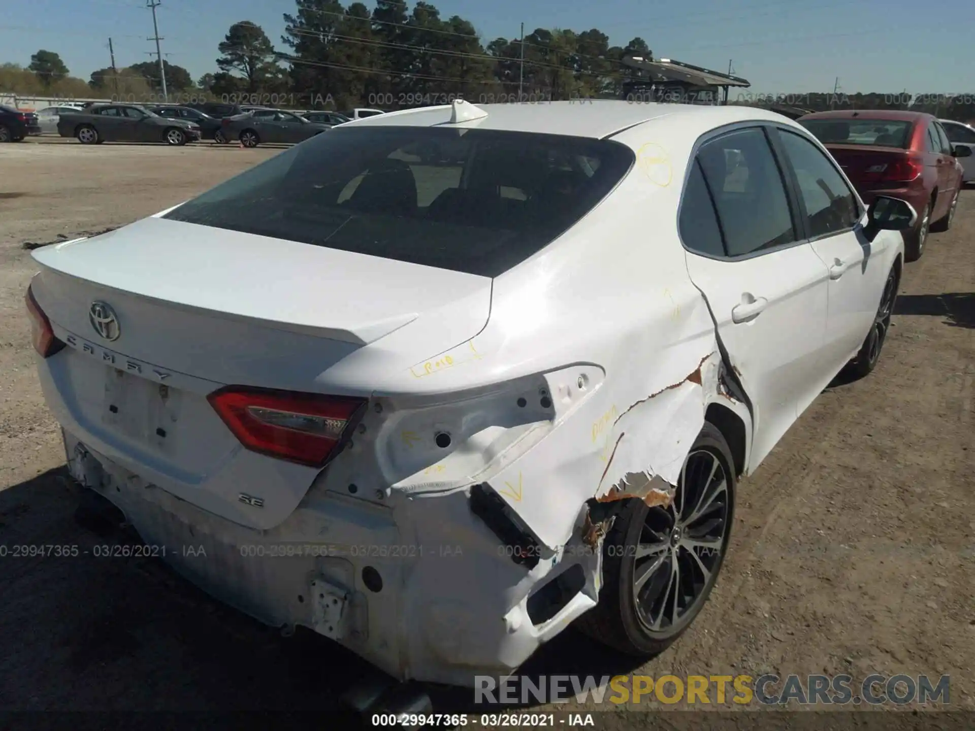 6 Photograph of a damaged car 4T1G11AK5LU325785 TOYOTA CAMRY 2020