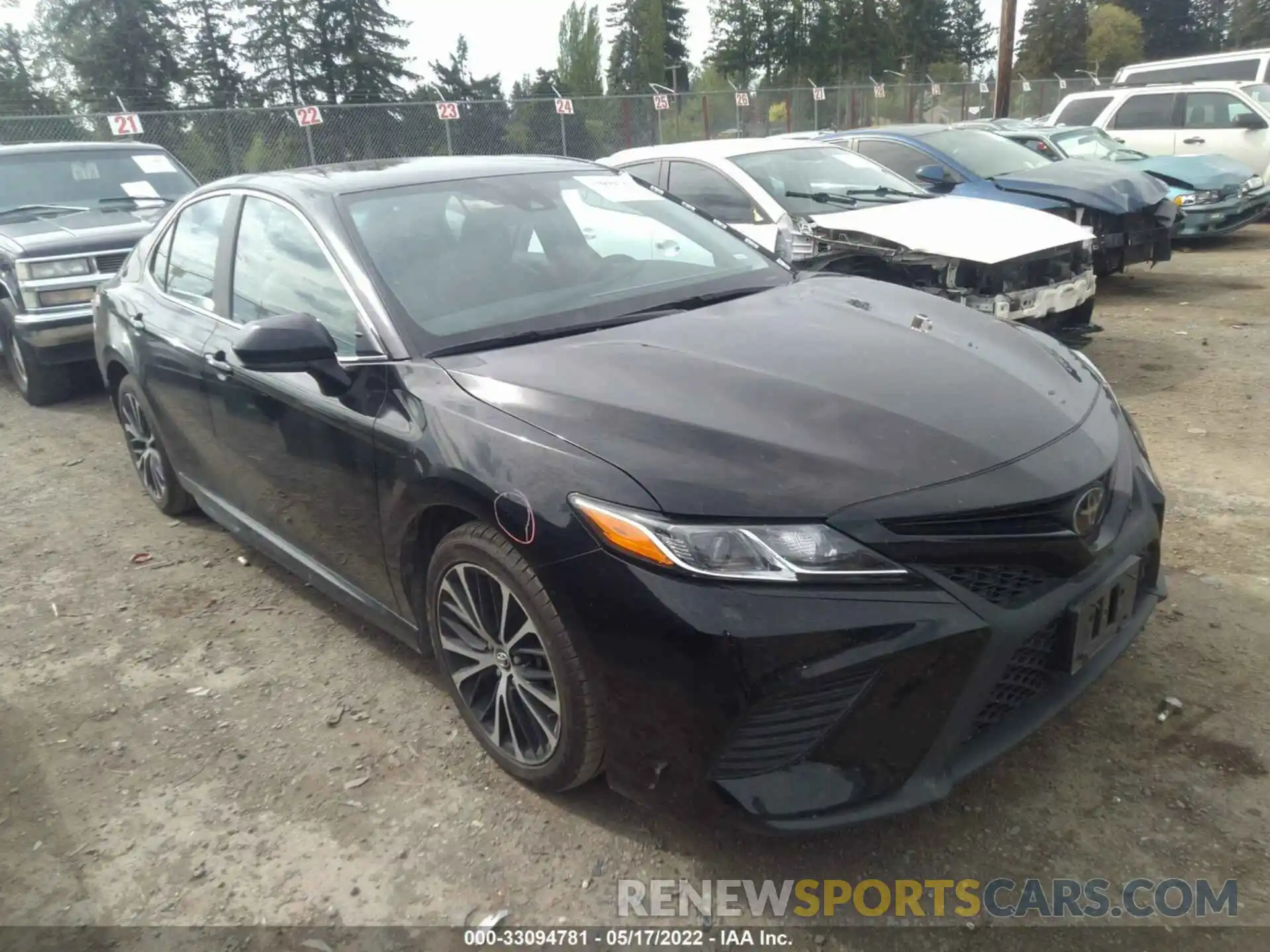 1 Photograph of a damaged car 4T1G11AK5LU331974 TOYOTA CAMRY 2020