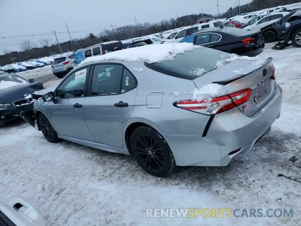 2 Photograph of a damaged car 4T1G11AK5LU332963 TOYOTA CAMRY 2020