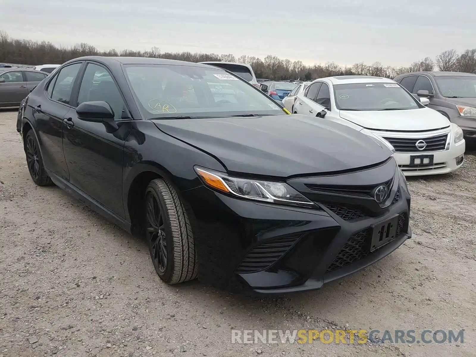 1 Photograph of a damaged car 4T1G11AK5LU333336 TOYOTA CAMRY 2020