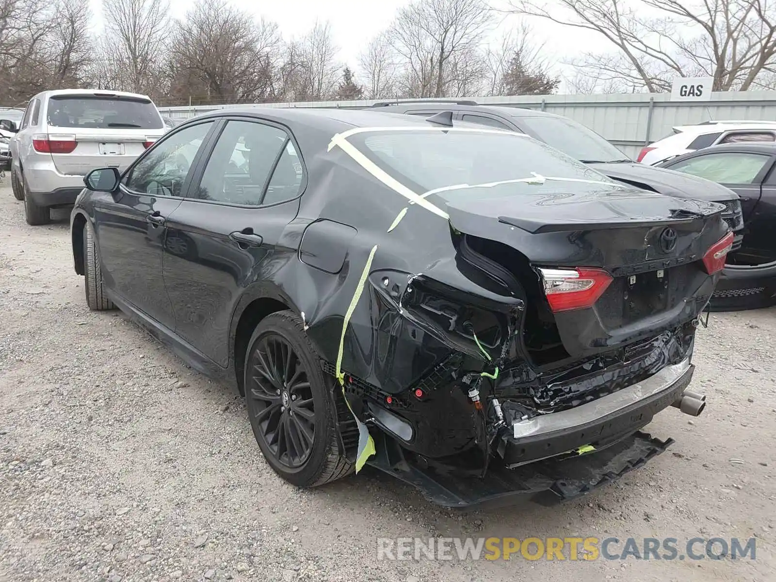 3 Photograph of a damaged car 4T1G11AK5LU333336 TOYOTA CAMRY 2020