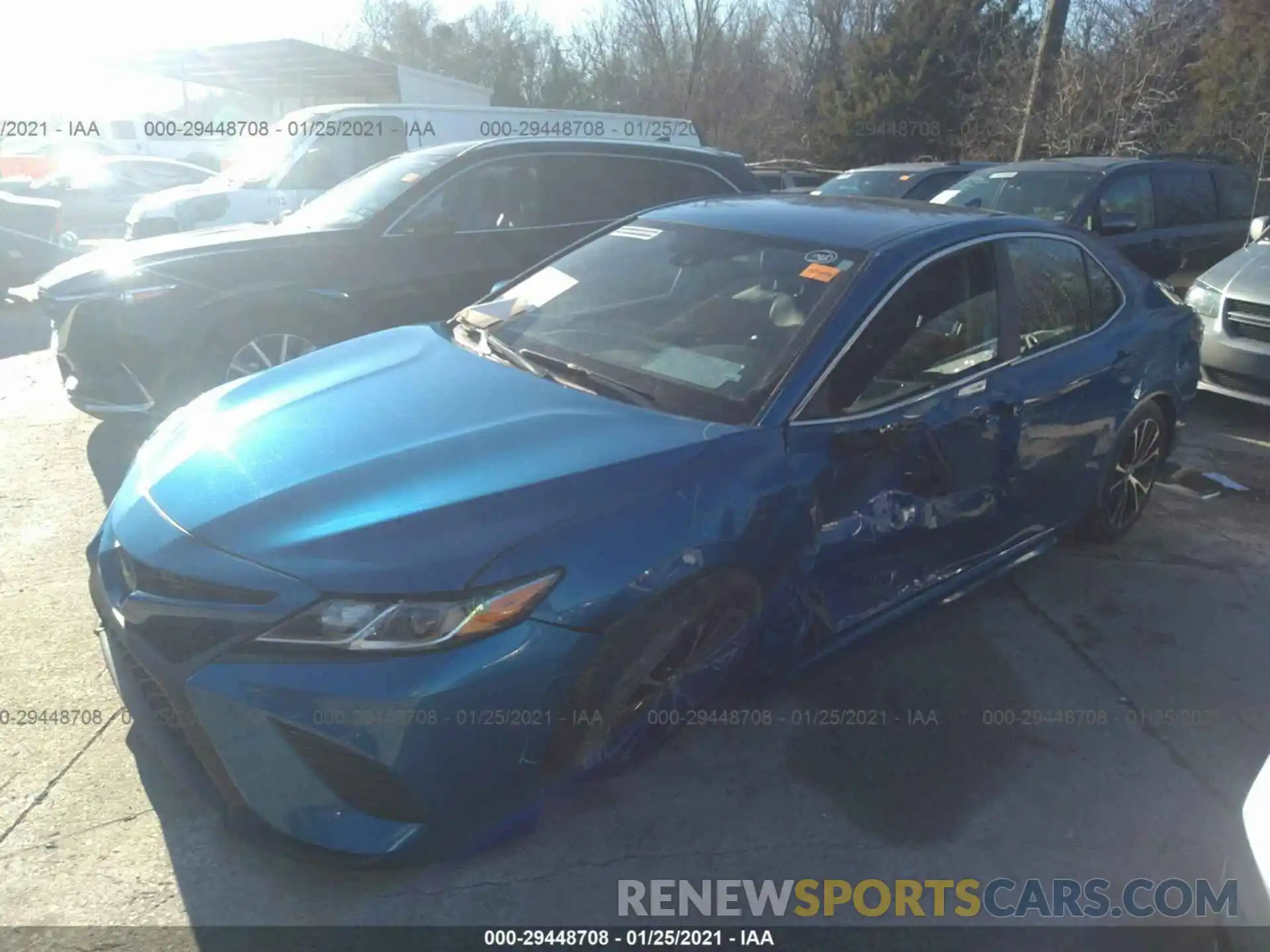 2 Photograph of a damaged car 4T1G11AK5LU337080 TOYOTA CAMRY 2020